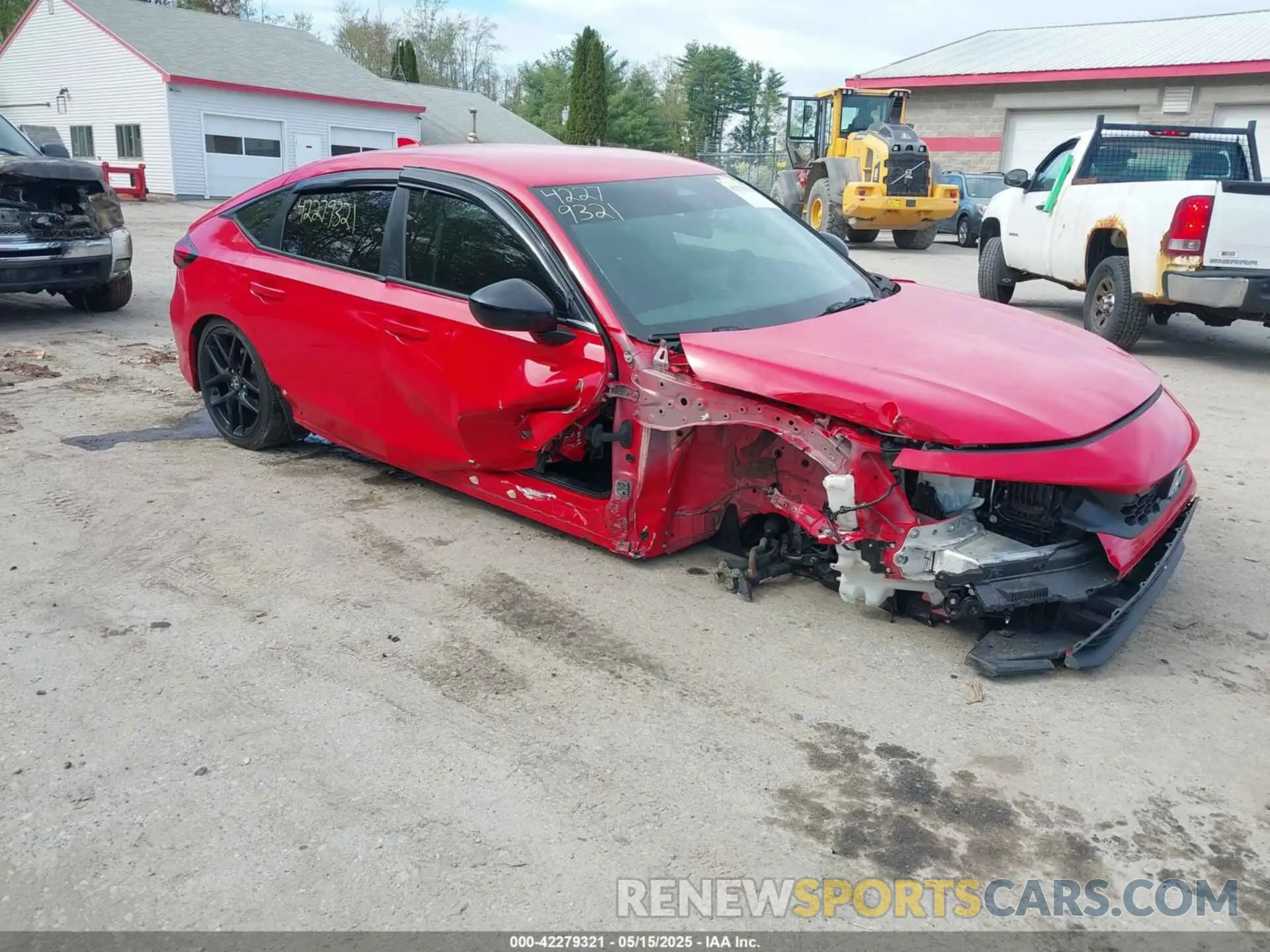 1 fotografías del automóvil dañado 19XFL2H88PE021378 HONDA CIVIC 2023