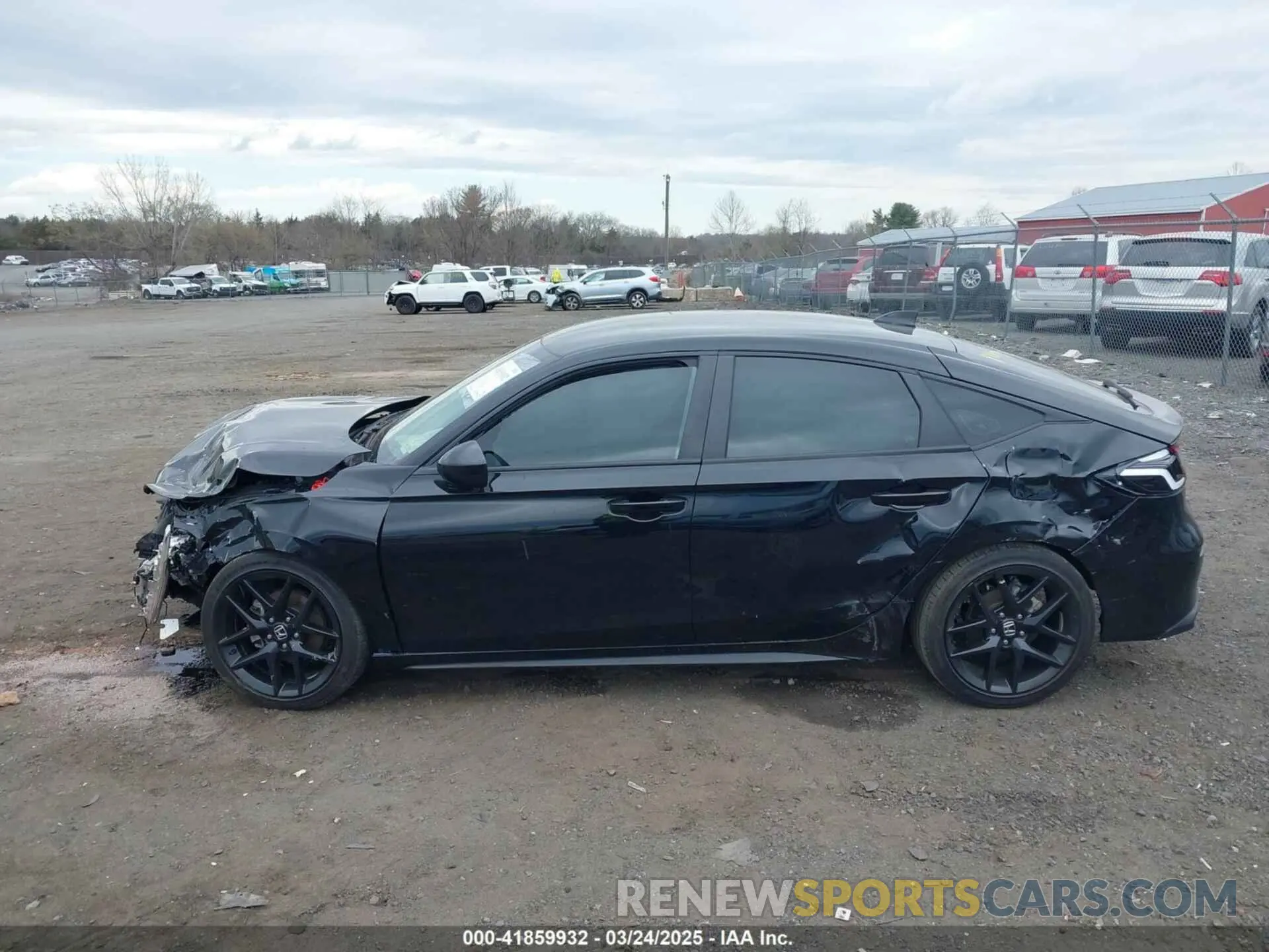 15 fotografías del automóvil dañado 19XFL2H89PE025553 HONDA CIVIC 2023