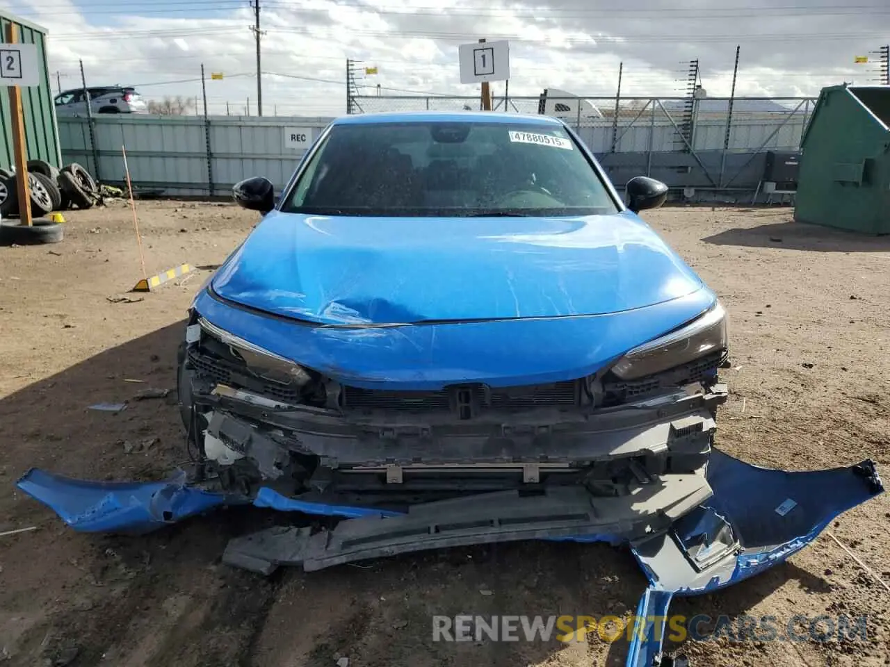 5 fotografías del automóvil dañado 19XFL2H8XPE000855 HONDA CIVIC 2023