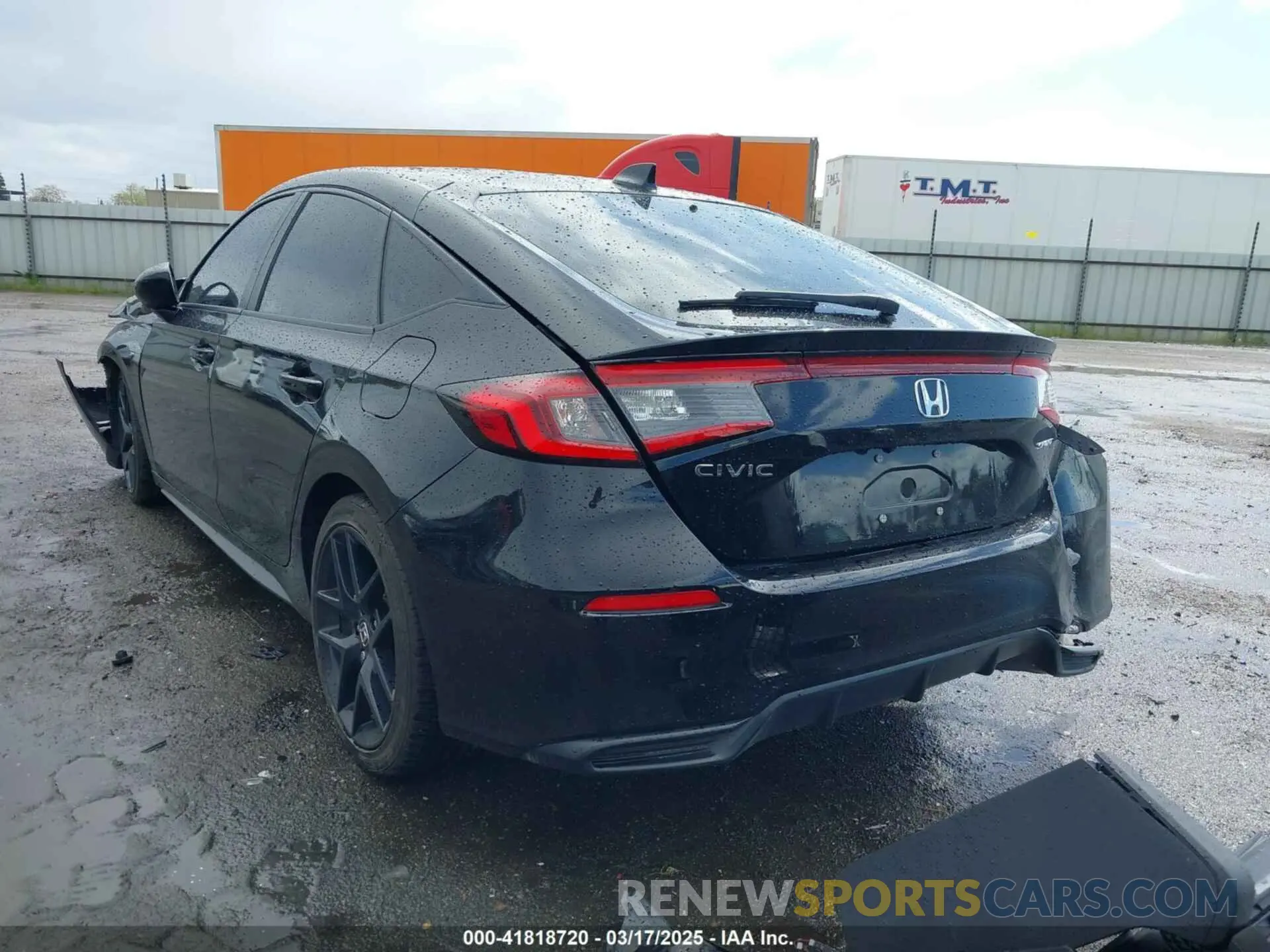 3 fotografías del automóvil dañado 19XFL2H8XPE020359 HONDA CIVIC 2023