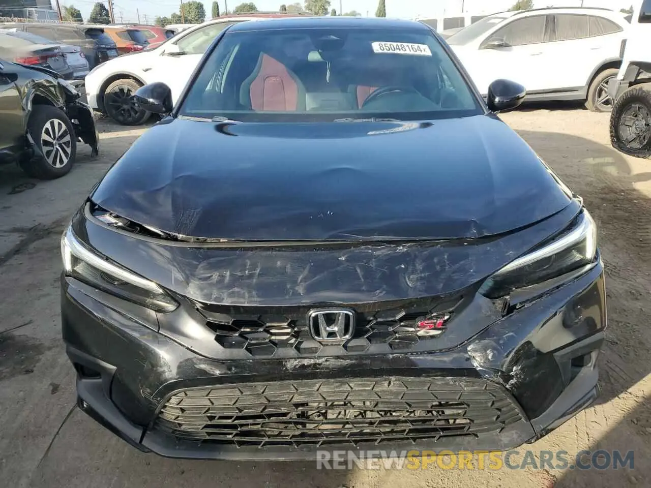 5 fotografías del automóvil dañado 2HGFE1E51PH473399 HONDA CIVIC 2023