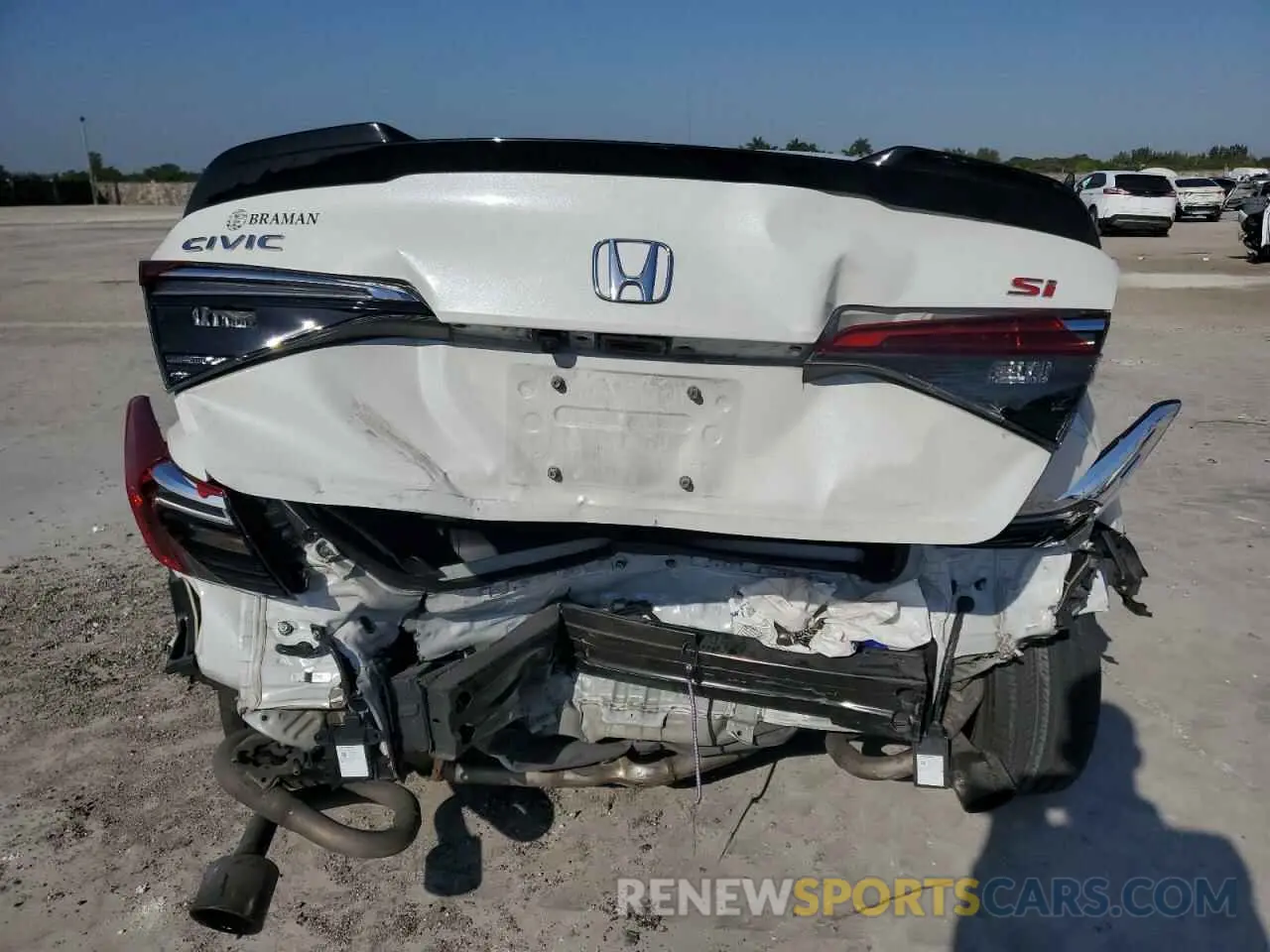 6 fotografías del automóvil dañado 2HGFE1E51PH475198 HONDA CIVIC 2023