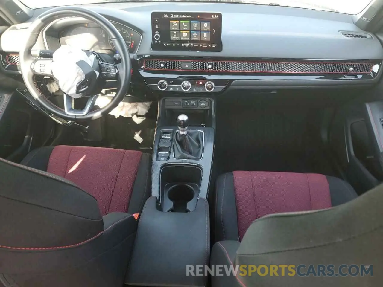 8 fotografías del automóvil dañado 2HGFE1E51PH475198 HONDA CIVIC 2023