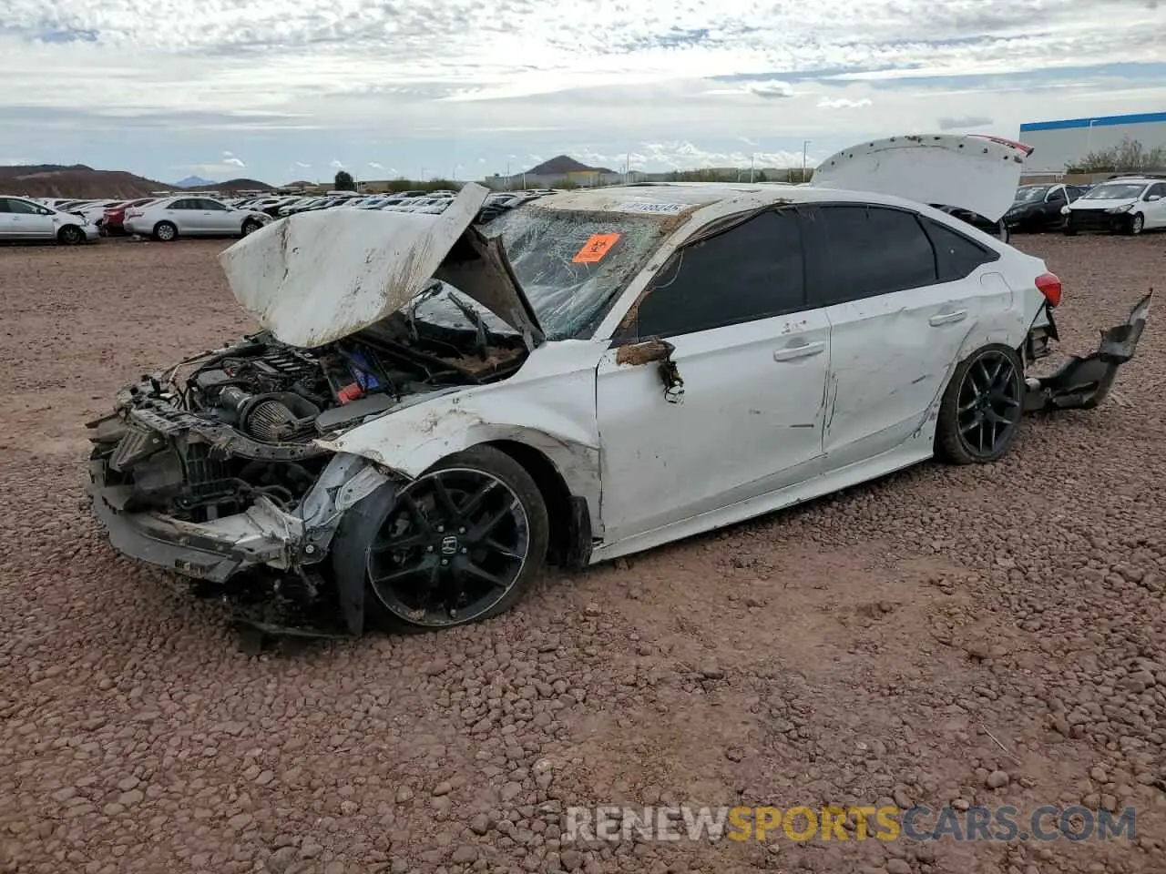 1 fotografías del automóvil dañado 2HGFE1E52PH471872 HONDA CIVIC 2023
