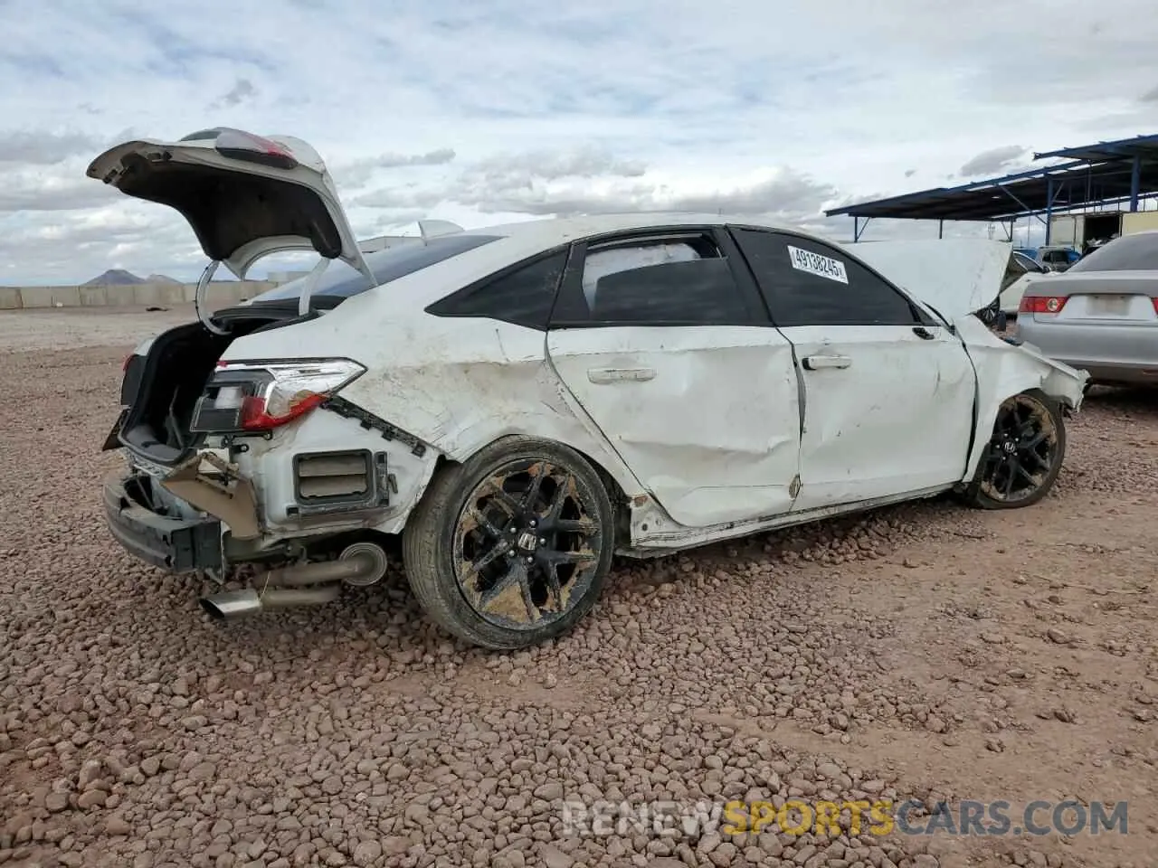 3 fotografías del automóvil dañado 2HGFE1E52PH471872 HONDA CIVIC 2023
