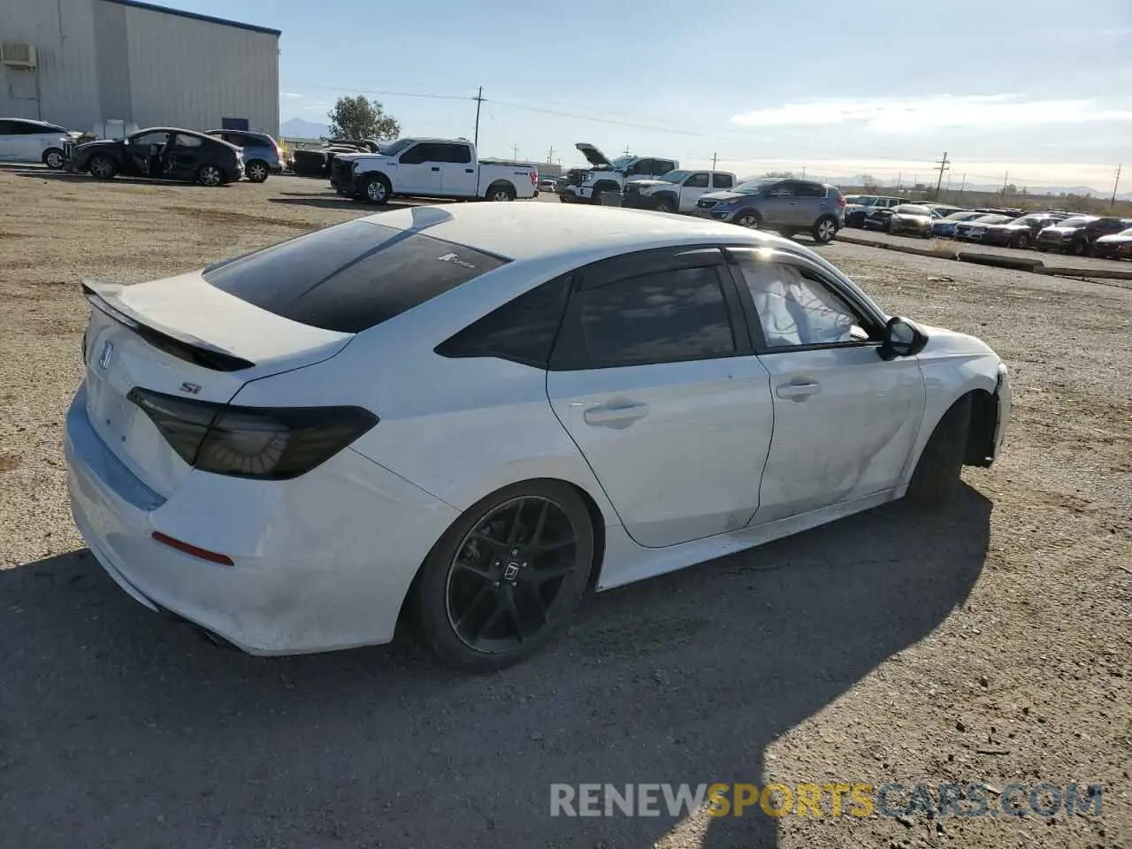 3 fotografías del automóvil dañado 2HGFE1E56PH472409 HONDA CIVIC 2023