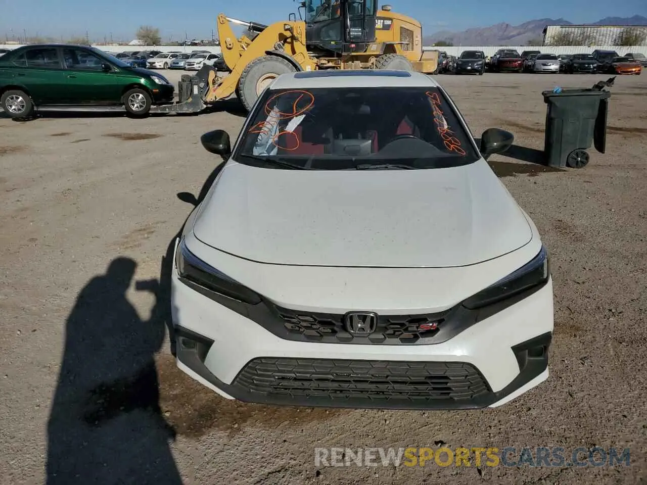 5 fotografías del automóvil dañado 2HGFE1E56PH472409 HONDA CIVIC 2023