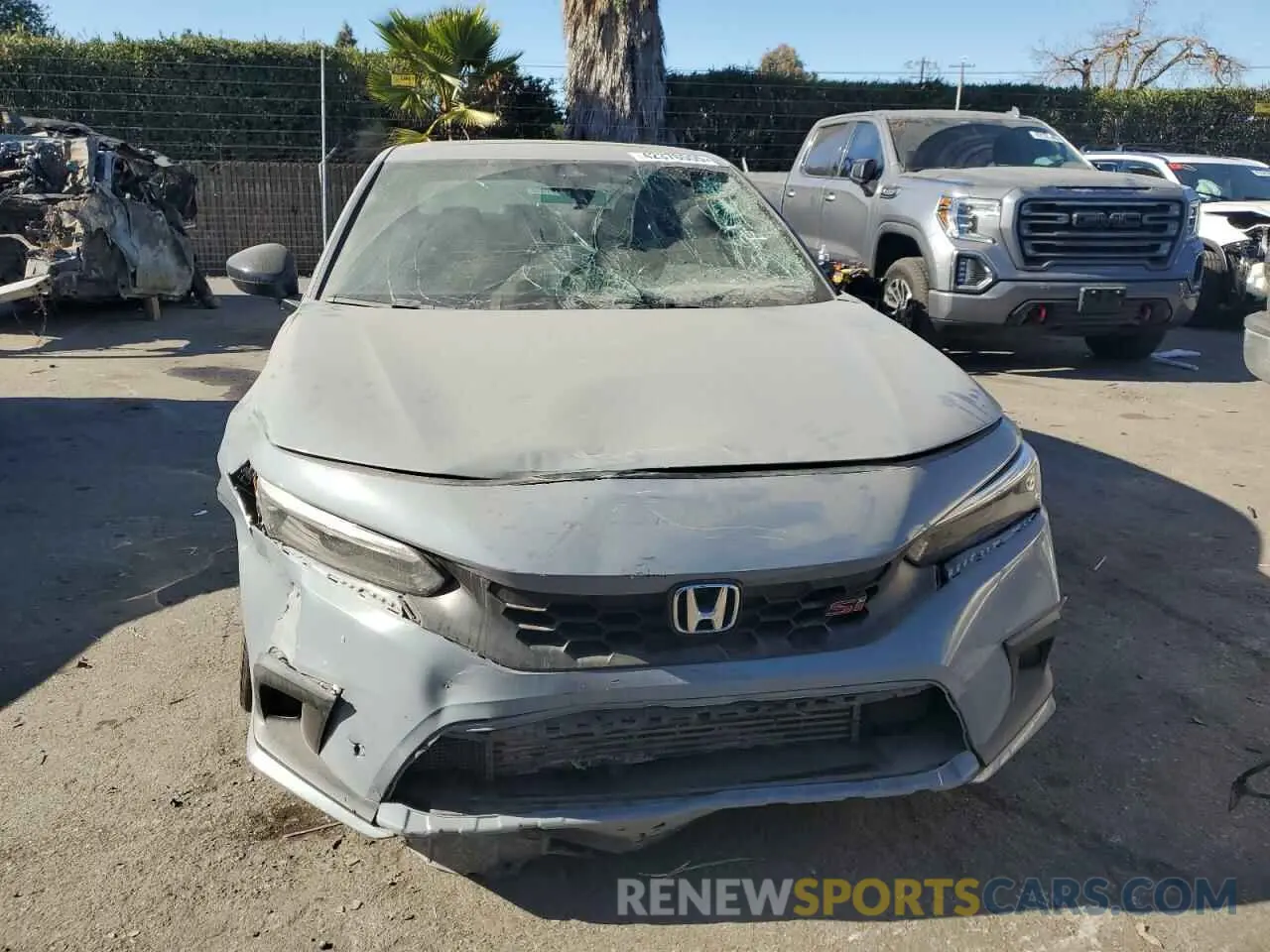 5 fotografías del automóvil dañado 2HGFE1E58PH472816 HONDA CIVIC 2023