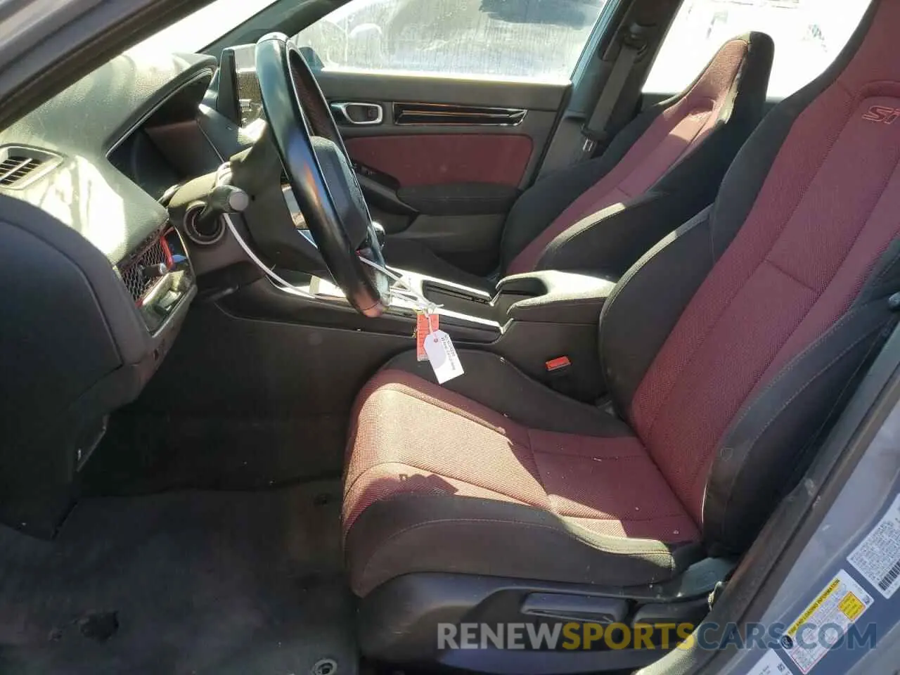 7 fotografías del automóvil dañado 2HGFE1E58PH472816 HONDA CIVIC 2023