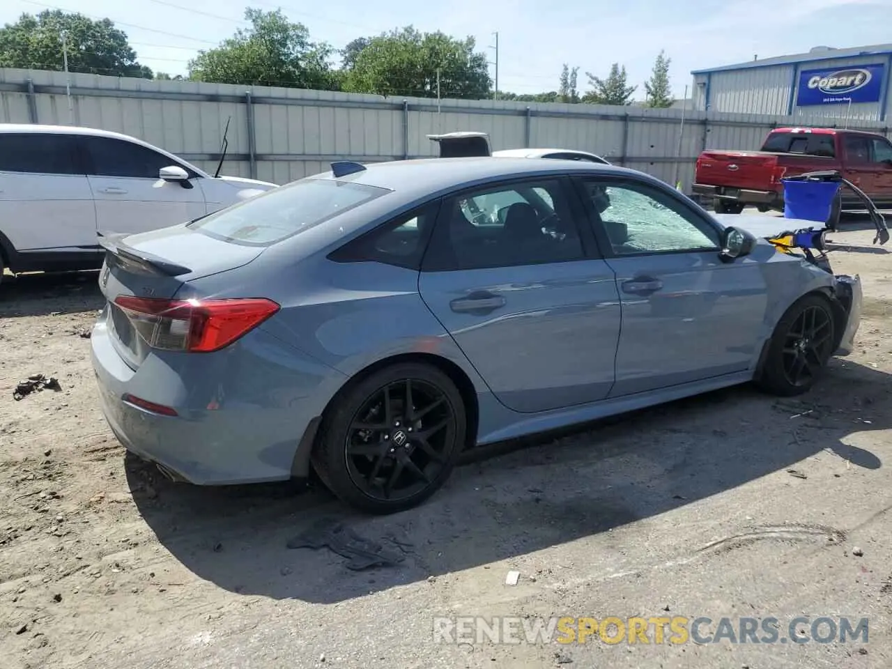 3 fotografías del automóvil dañado 2HGFE1E5XPH475152 HONDA CIVIC 2023