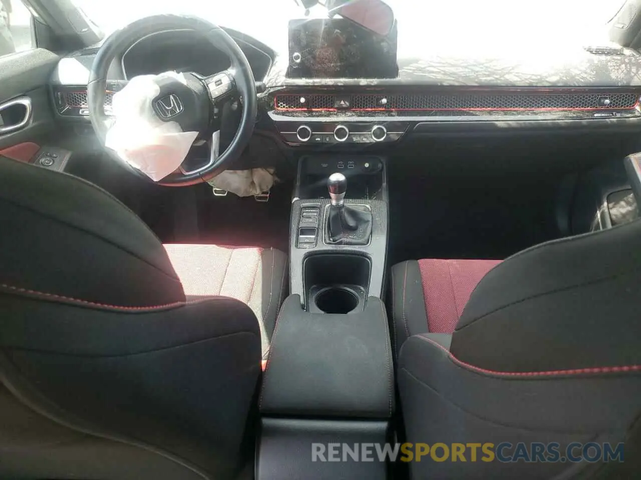 8 fotografías del automóvil dañado 2HGFE1E5XPH475152 HONDA CIVIC 2023