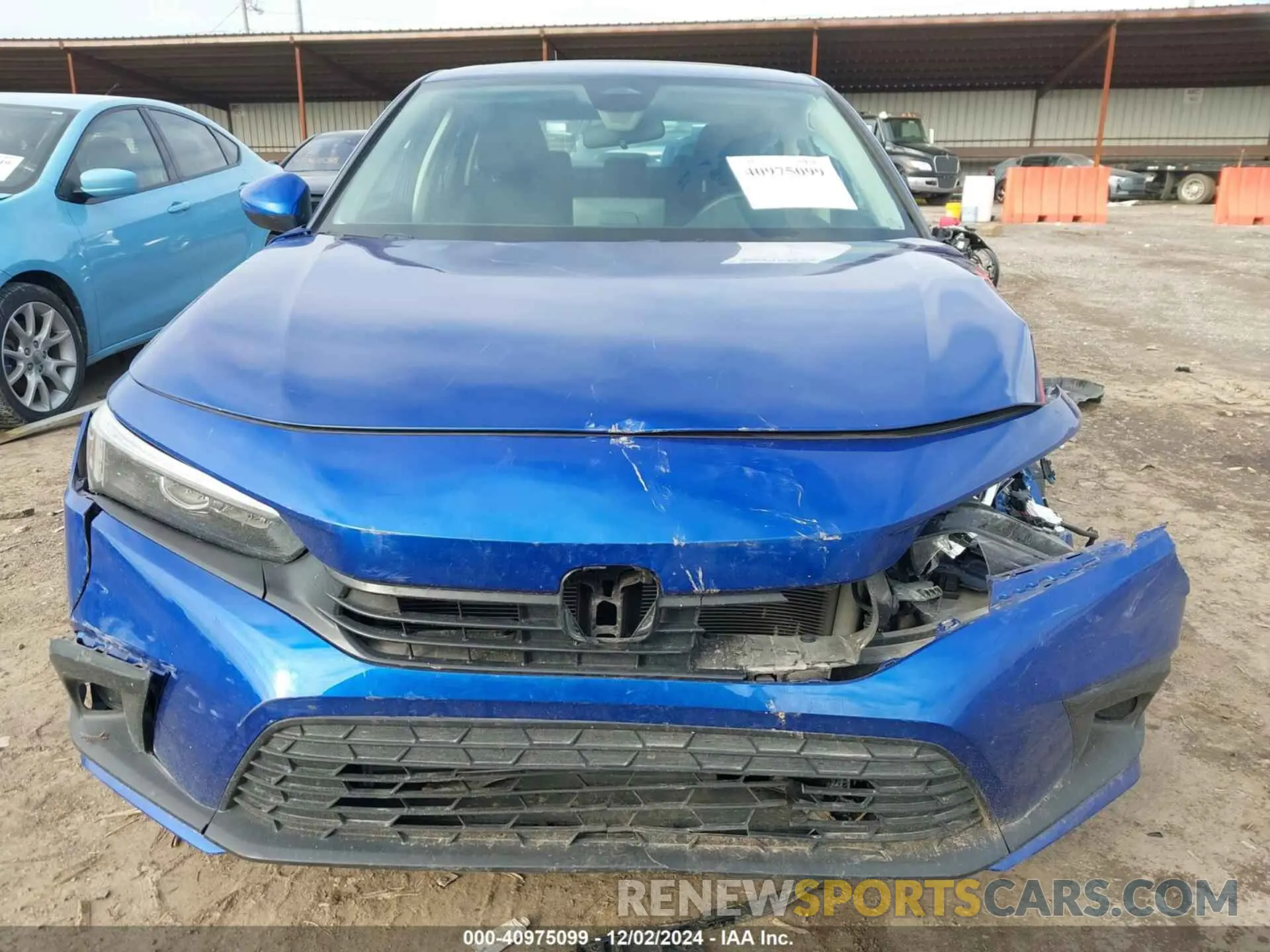 12 fotografías del automóvil dañado 2HGFE1F70PH304524 HONDA CIVIC 2023