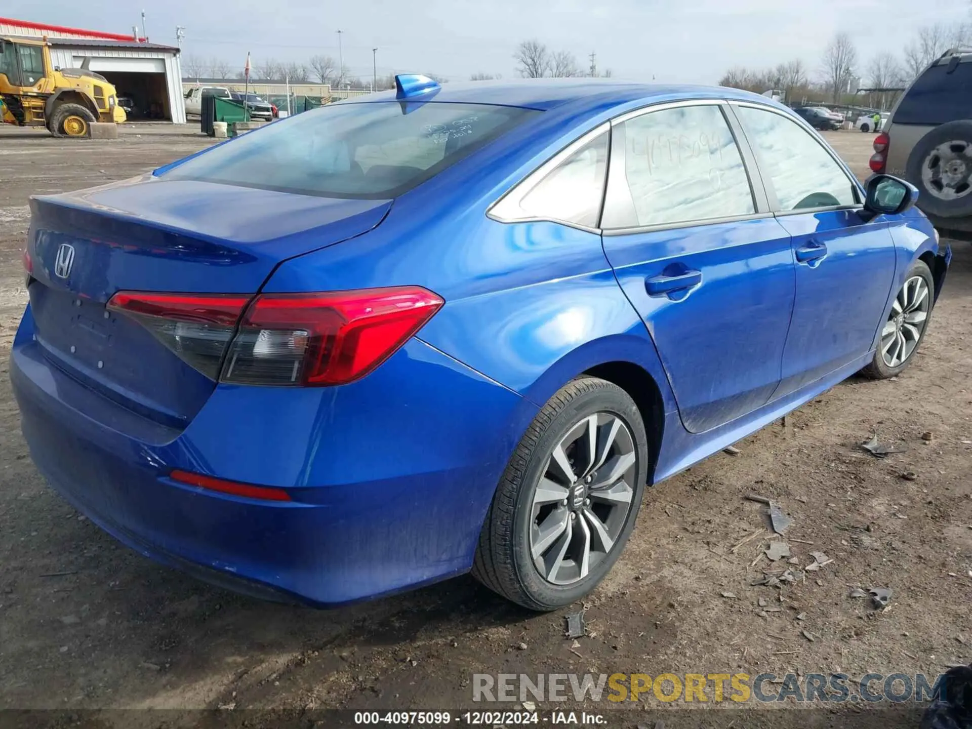 4 fotografías del automóvil dañado 2HGFE1F70PH304524 HONDA CIVIC 2023