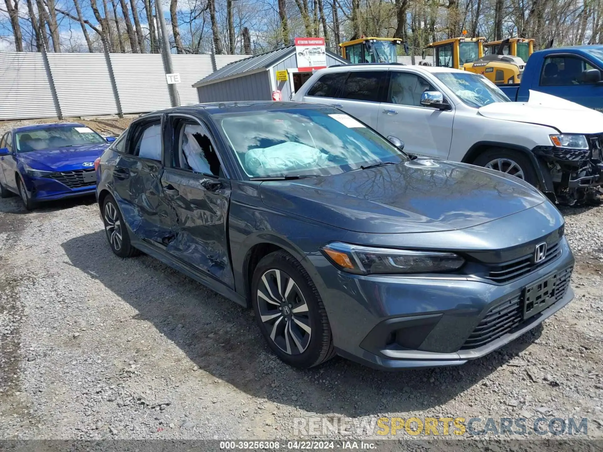 1 fotografías del automóvil dañado 2HGFE1F71PH324023 HONDA CIVIC 2023