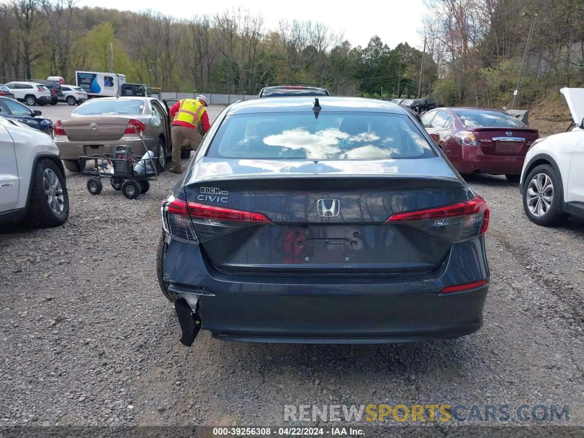 16 fotografías del automóvil dañado 2HGFE1F71PH324023 HONDA CIVIC 2023