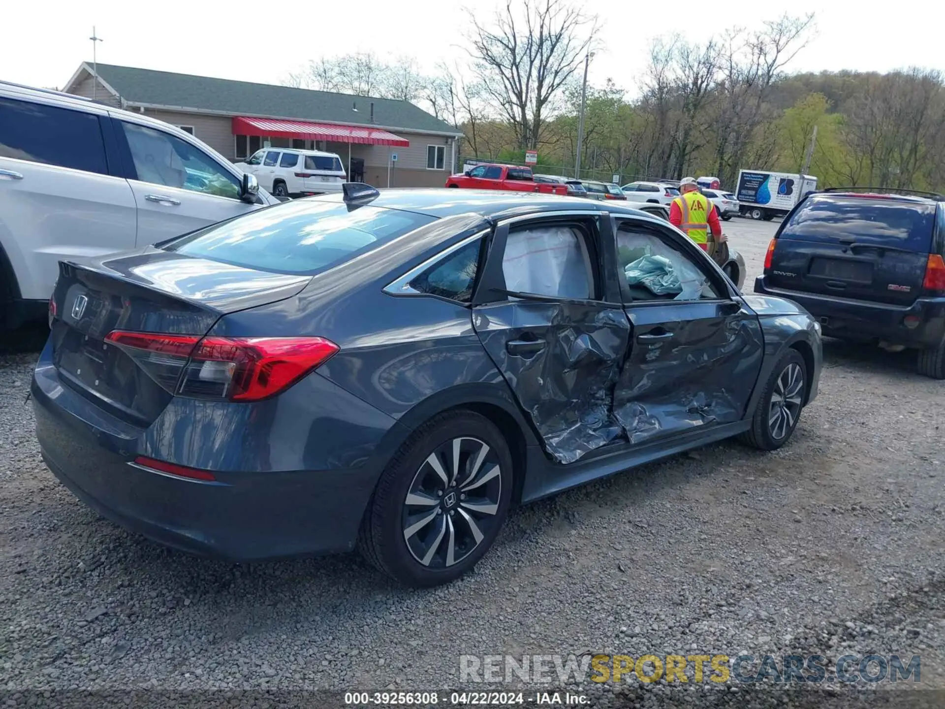 4 fotografías del automóvil dañado 2HGFE1F71PH324023 HONDA CIVIC 2023