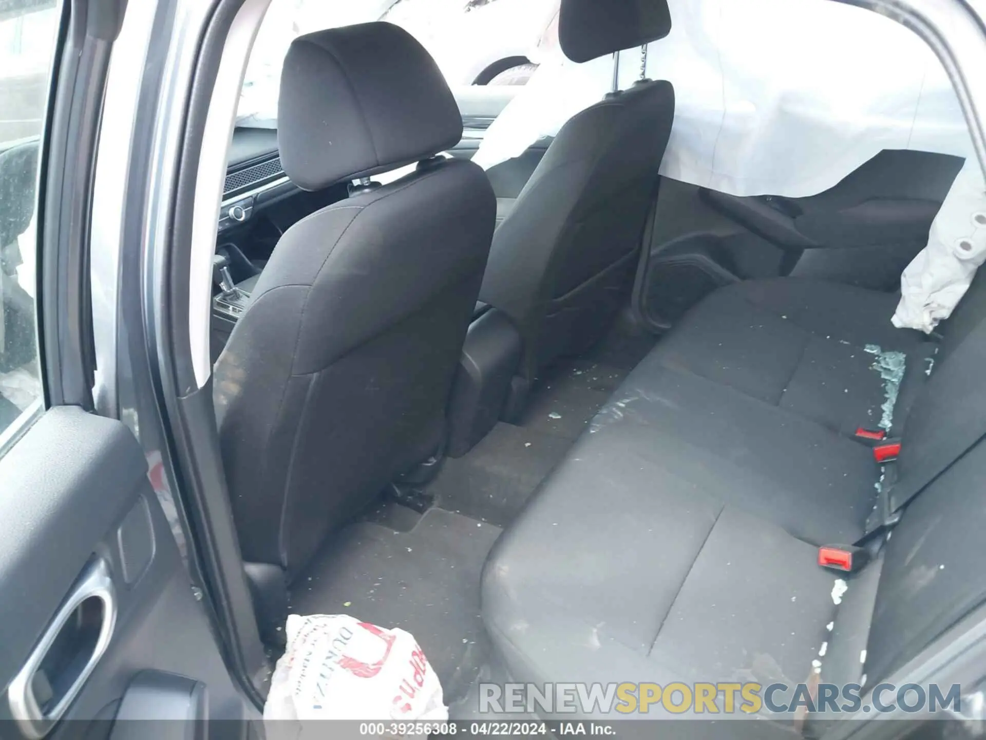 8 fotografías del automóvil dañado 2HGFE1F71PH324023 HONDA CIVIC 2023