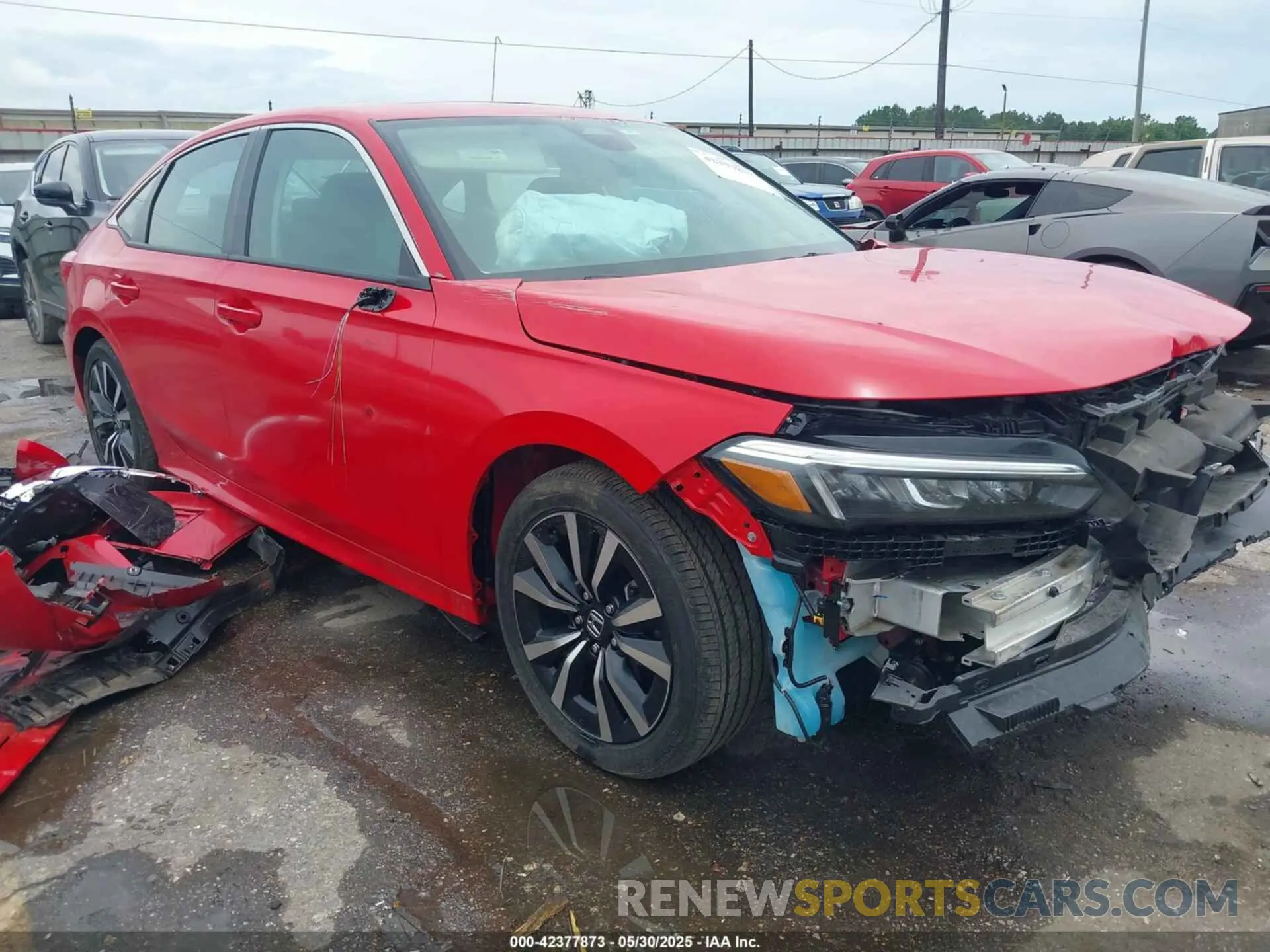 1 fotografías del automóvil dañado 2HGFE1F72PH309952 HONDA CIVIC 2023