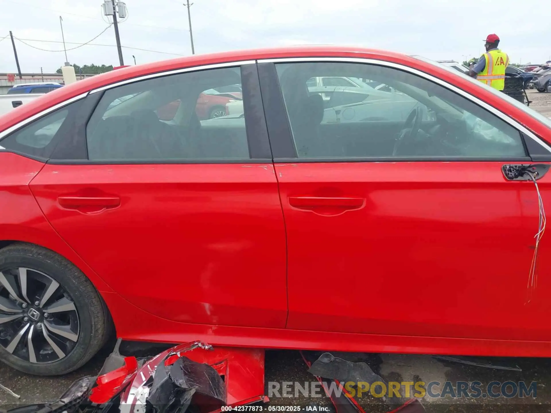14 fotografías del automóvil dañado 2HGFE1F72PH309952 HONDA CIVIC 2023