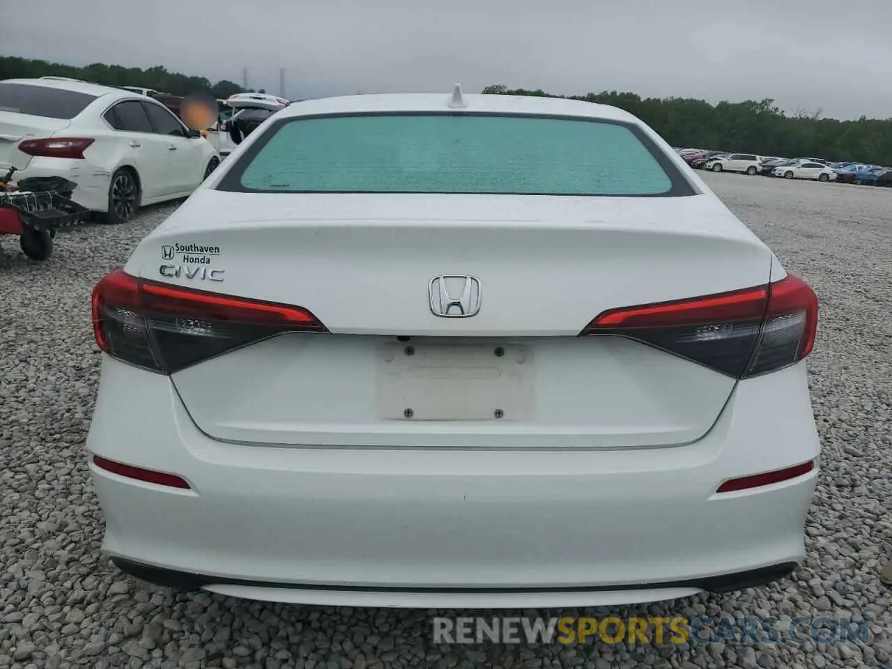6 fotografías del automóvil dañado 2HGFE1F72PH323768 HONDA CIVIC 2023