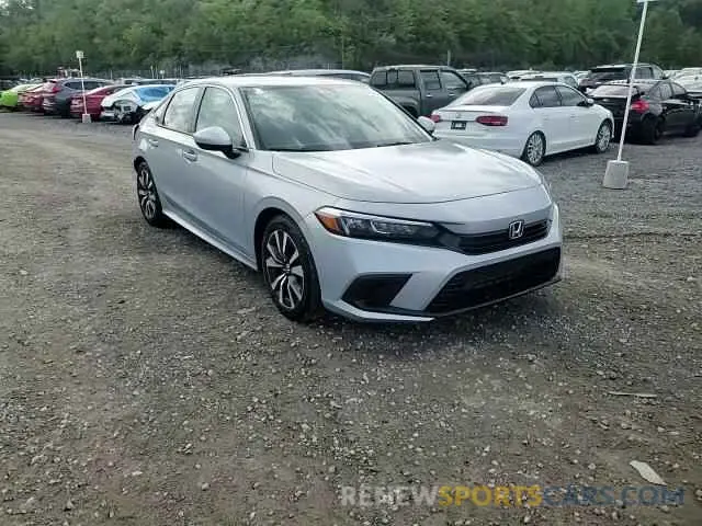 14 fotografías del automóvil dañado 2HGFE1F74PH300329 HONDA CIVIC 2023