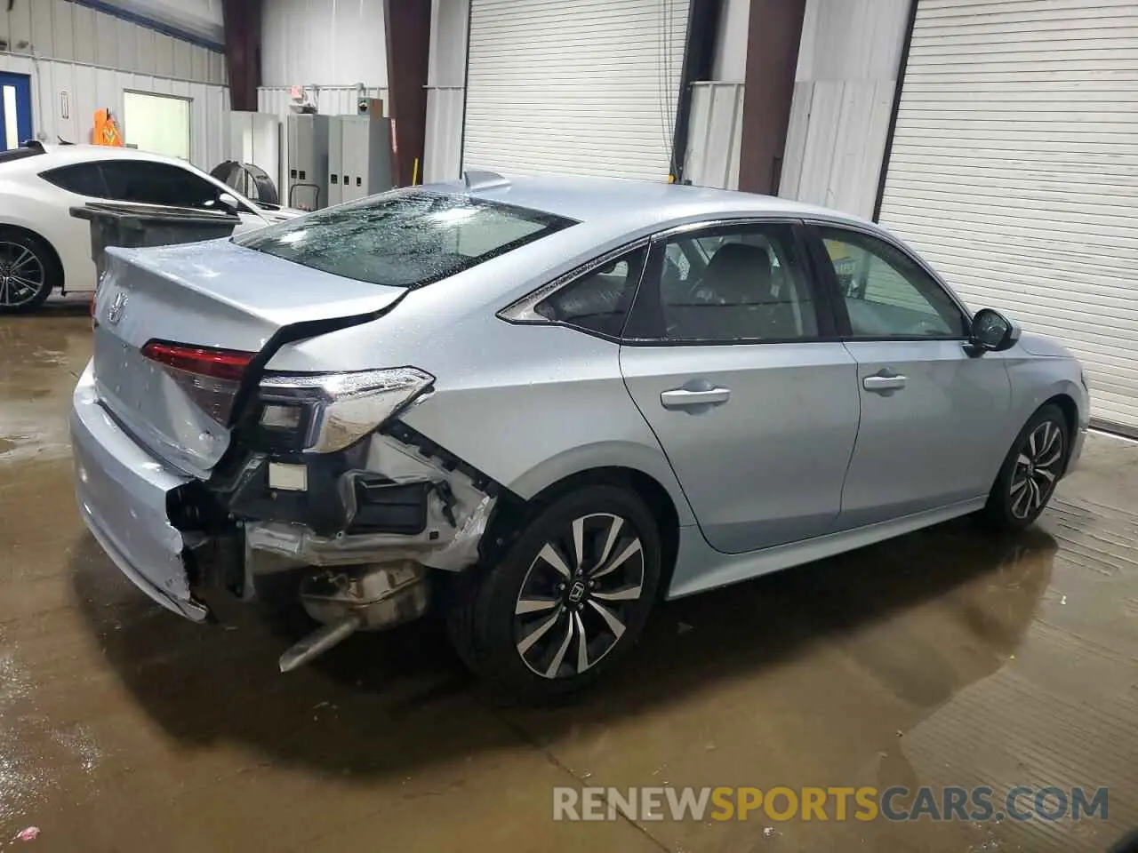 3 fotografías del automóvil dañado 2HGFE1F74PH300329 HONDA CIVIC 2023