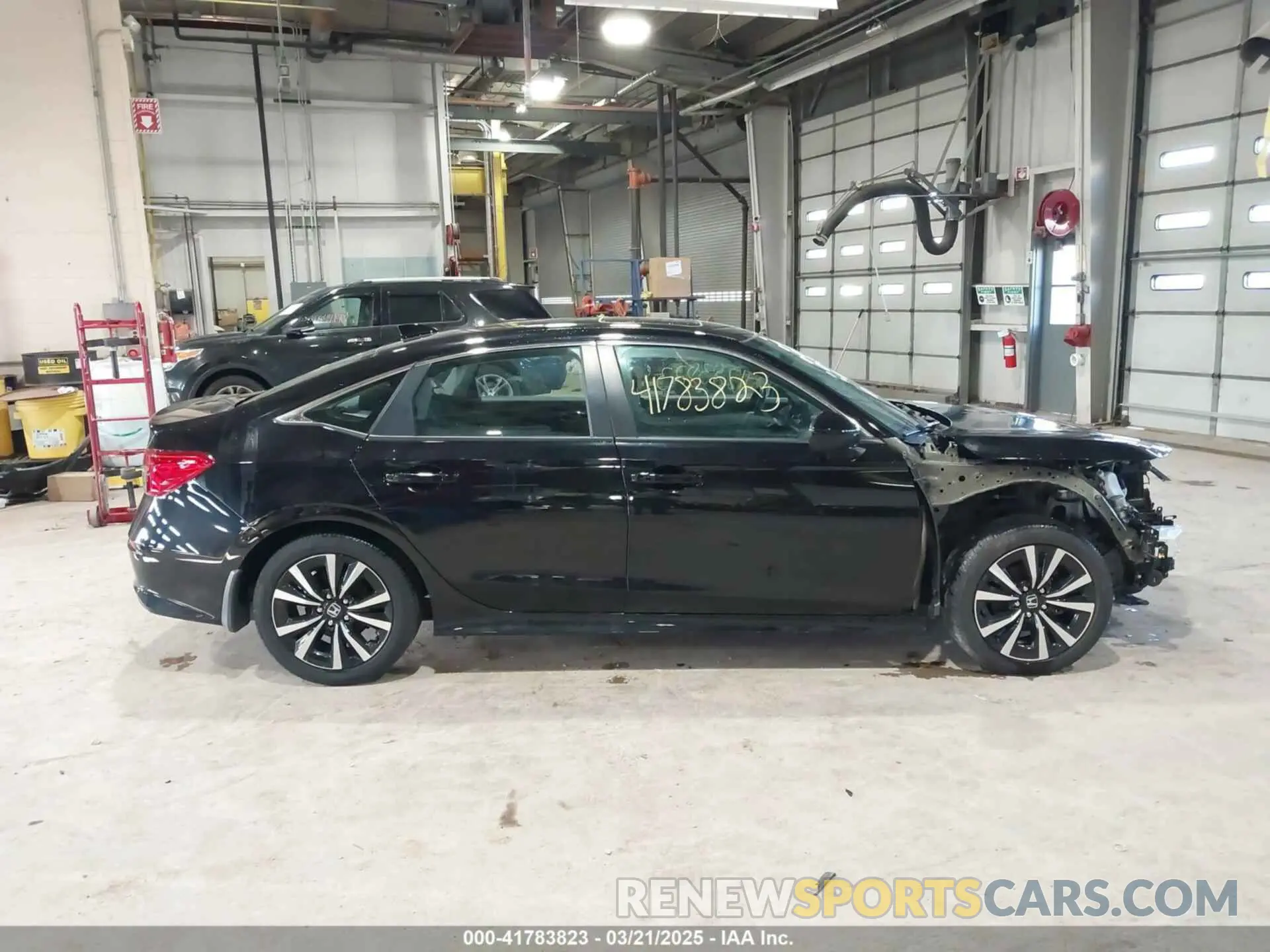 14 fotografías del automóvil dañado 2HGFE1F74PH309693 HONDA CIVIC 2023