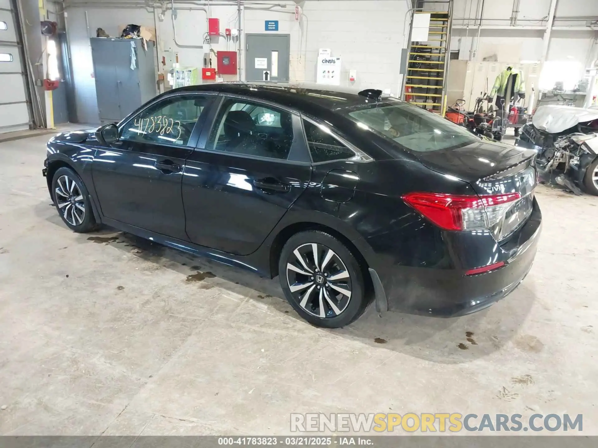 3 fotografías del automóvil dañado 2HGFE1F74PH309693 HONDA CIVIC 2023