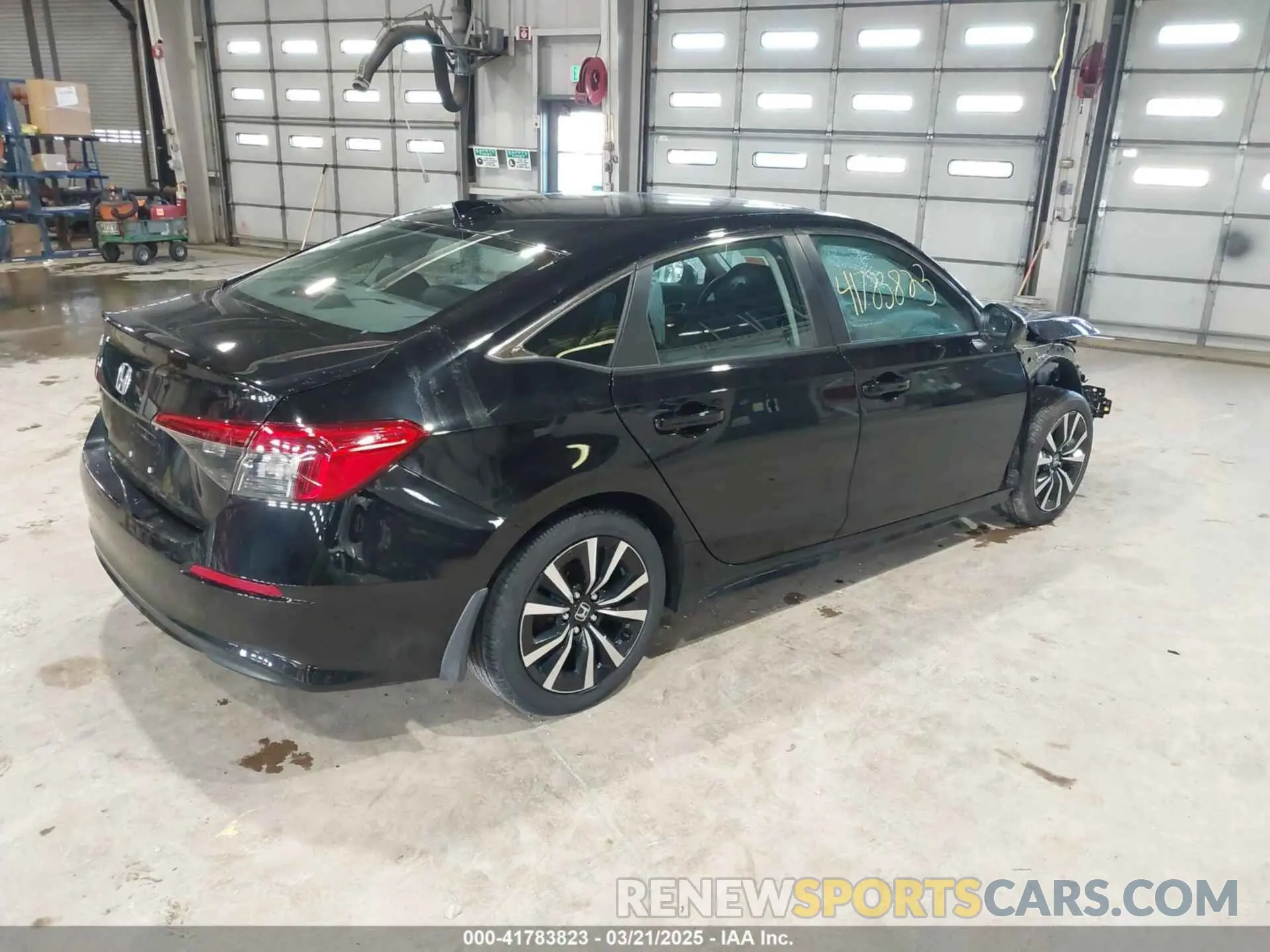 4 fotografías del automóvil dañado 2HGFE1F74PH309693 HONDA CIVIC 2023