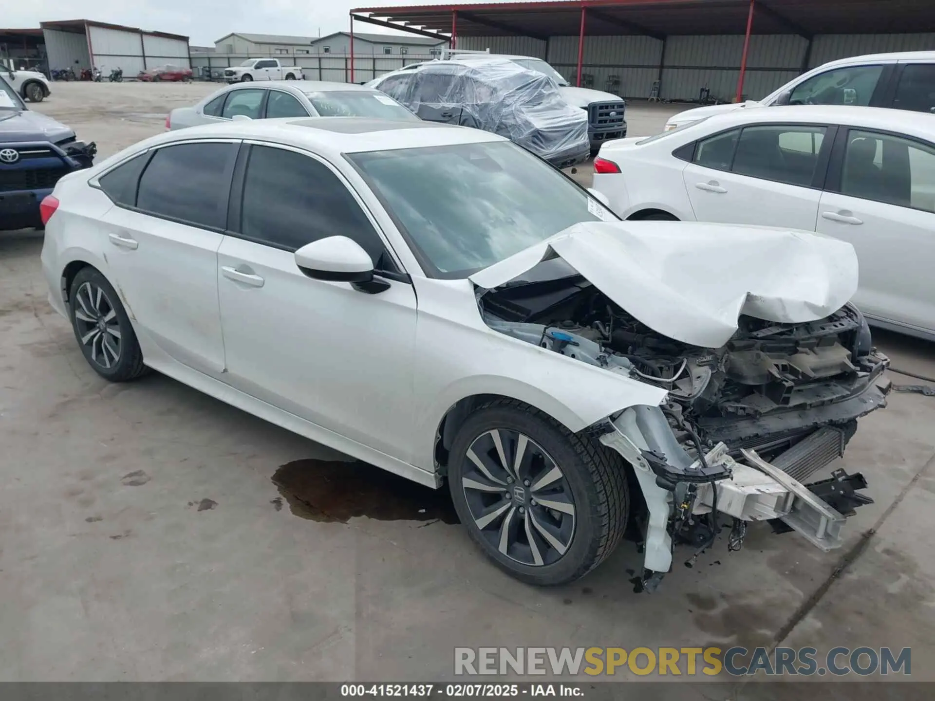 1 fotografías del automóvil dañado 2HGFE1F75PH302767 HONDA CIVIC 2023