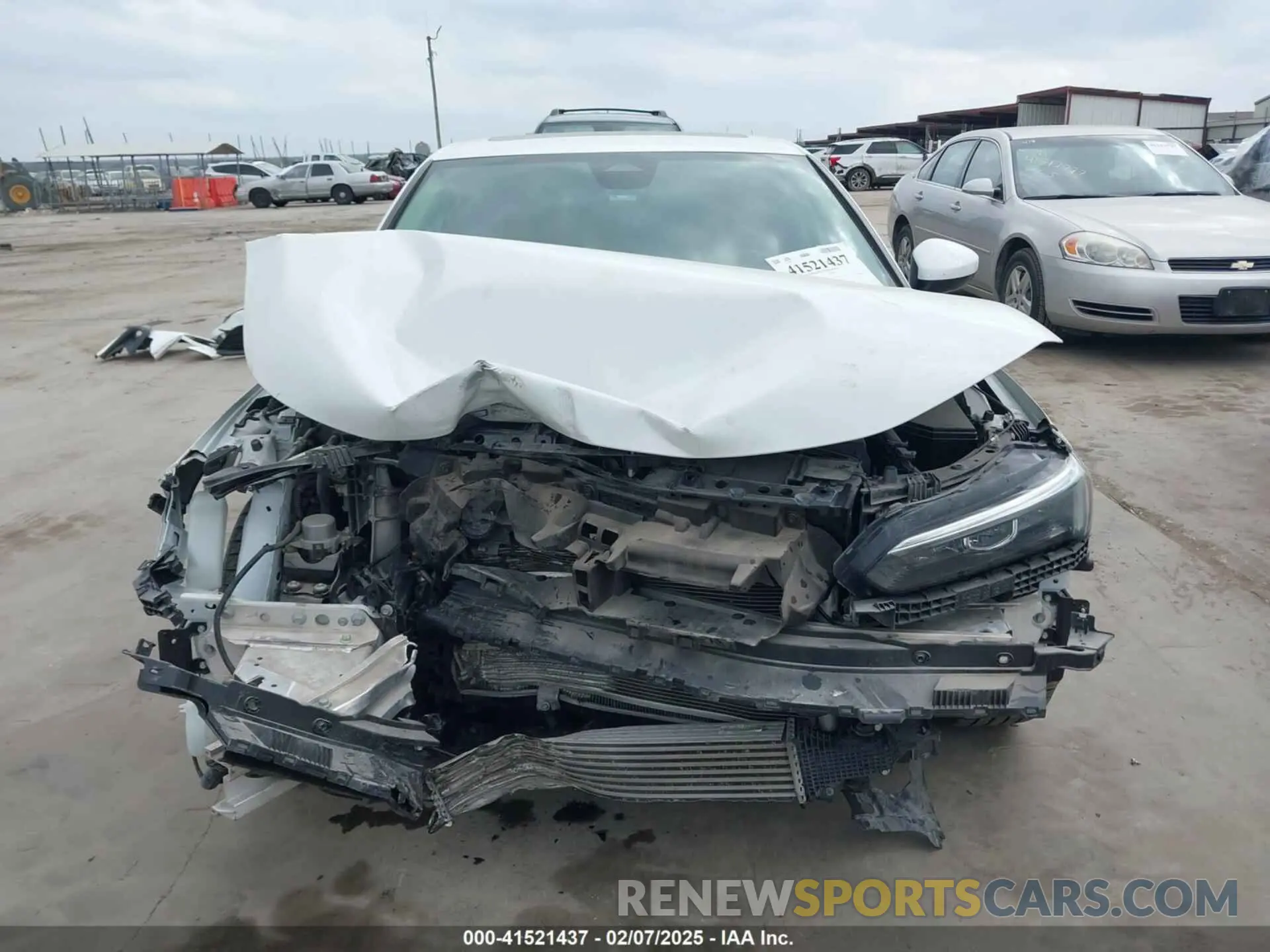 13 fotografías del automóvil dañado 2HGFE1F75PH302767 HONDA CIVIC 2023
