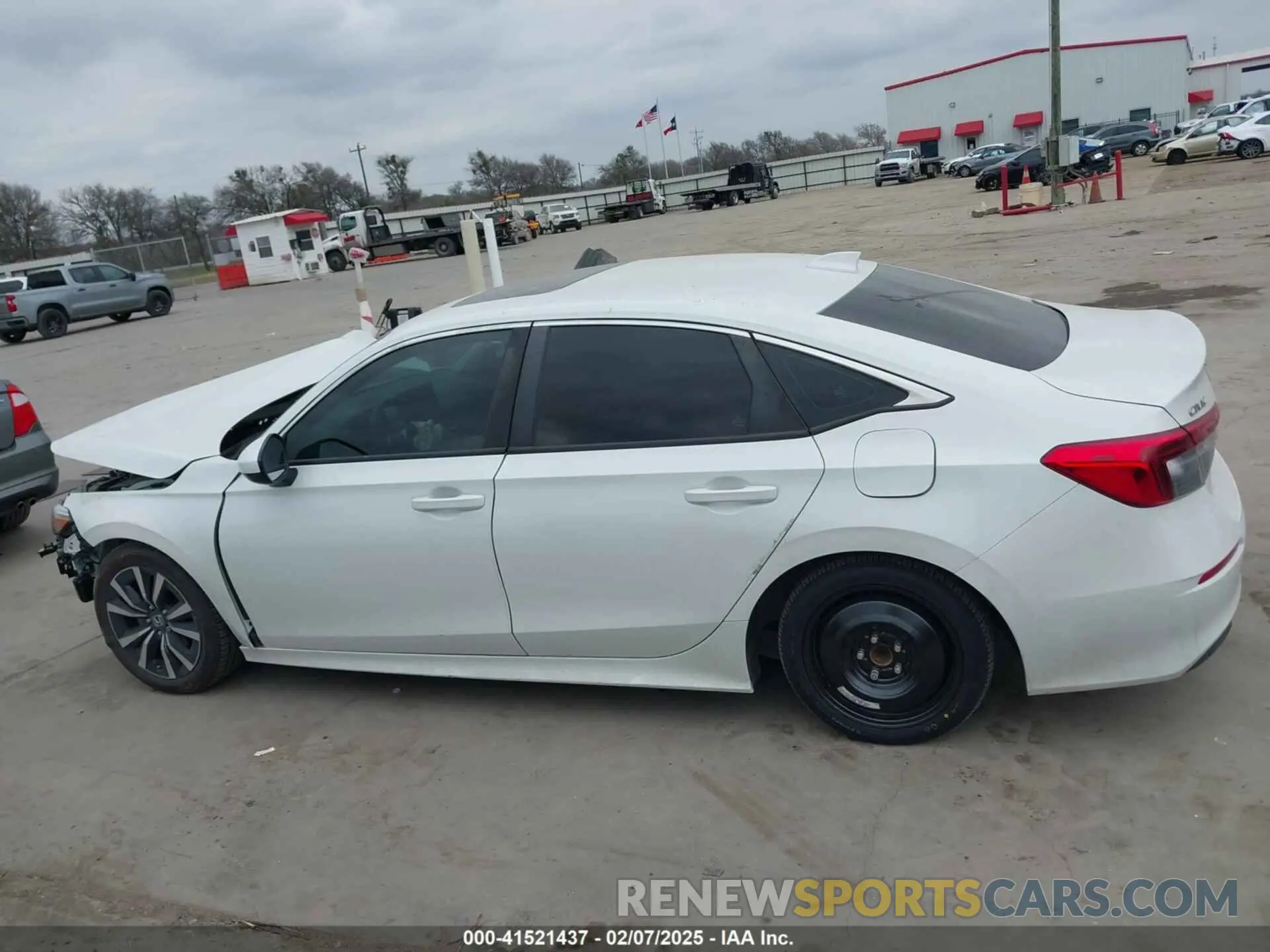 15 fotografías del automóvil dañado 2HGFE1F75PH302767 HONDA CIVIC 2023