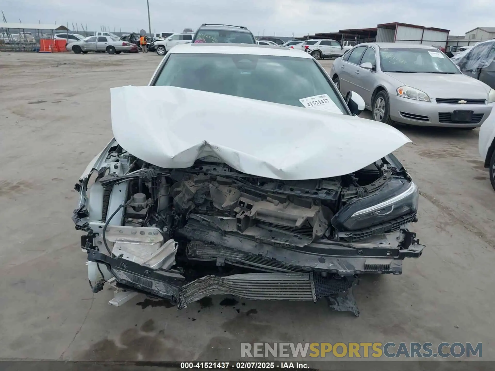 6 fotografías del automóvil dañado 2HGFE1F75PH302767 HONDA CIVIC 2023