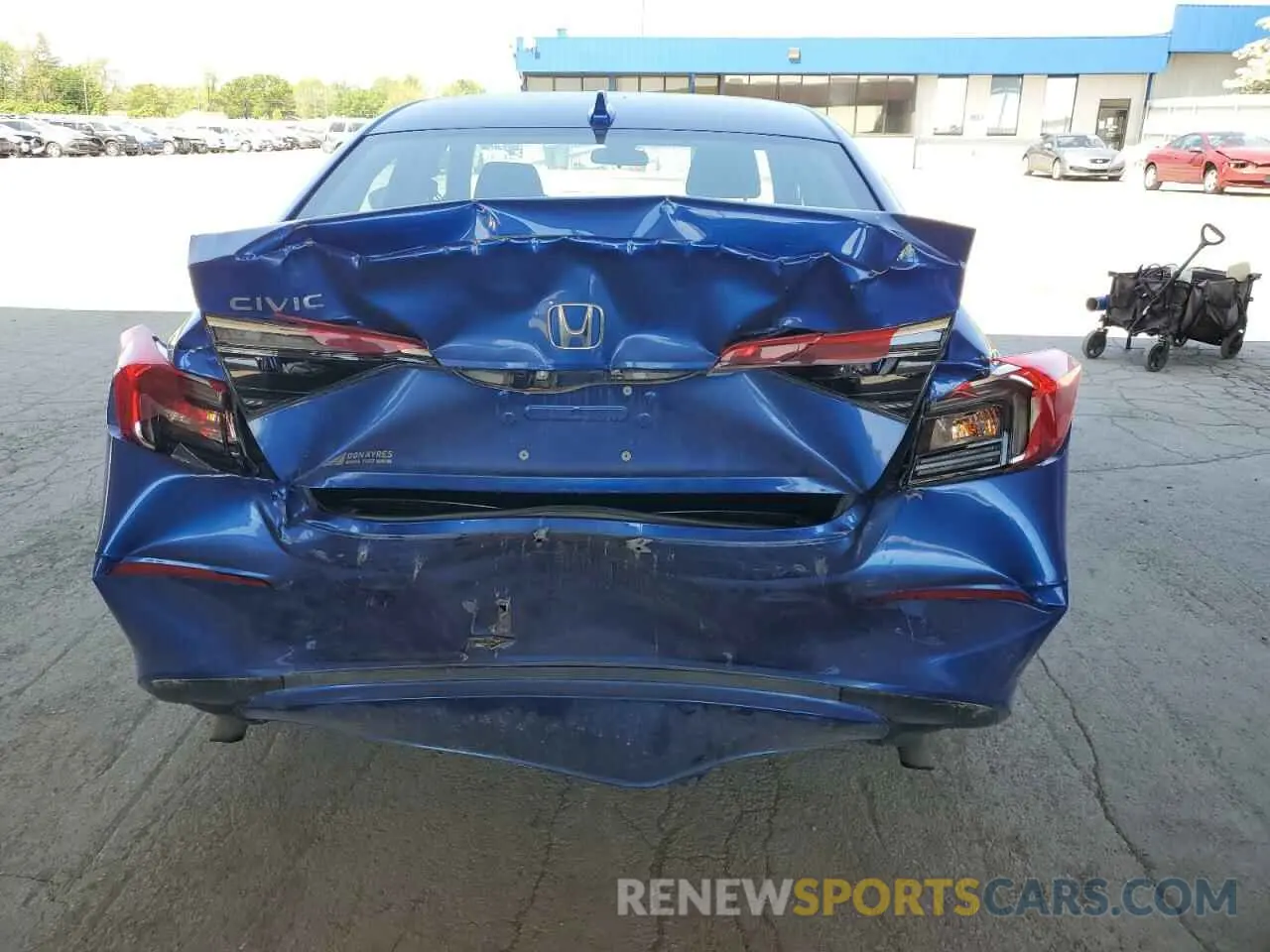 6 fotografías del automóvil dañado 2HGFE1F77PH309204 HONDA CIVIC 2023