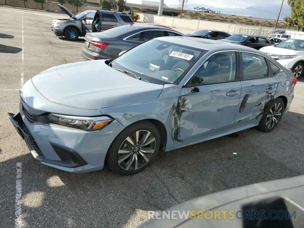 1 fotografías del automóvil dañado 2HGFE1F77PH322020 HONDA CIVIC 2023