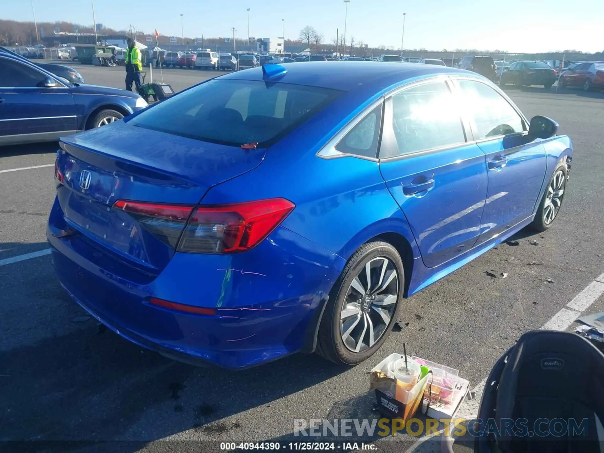 4 fotografías del automóvil dañado 2HGFE1F78PH309194 HONDA CIVIC 2023