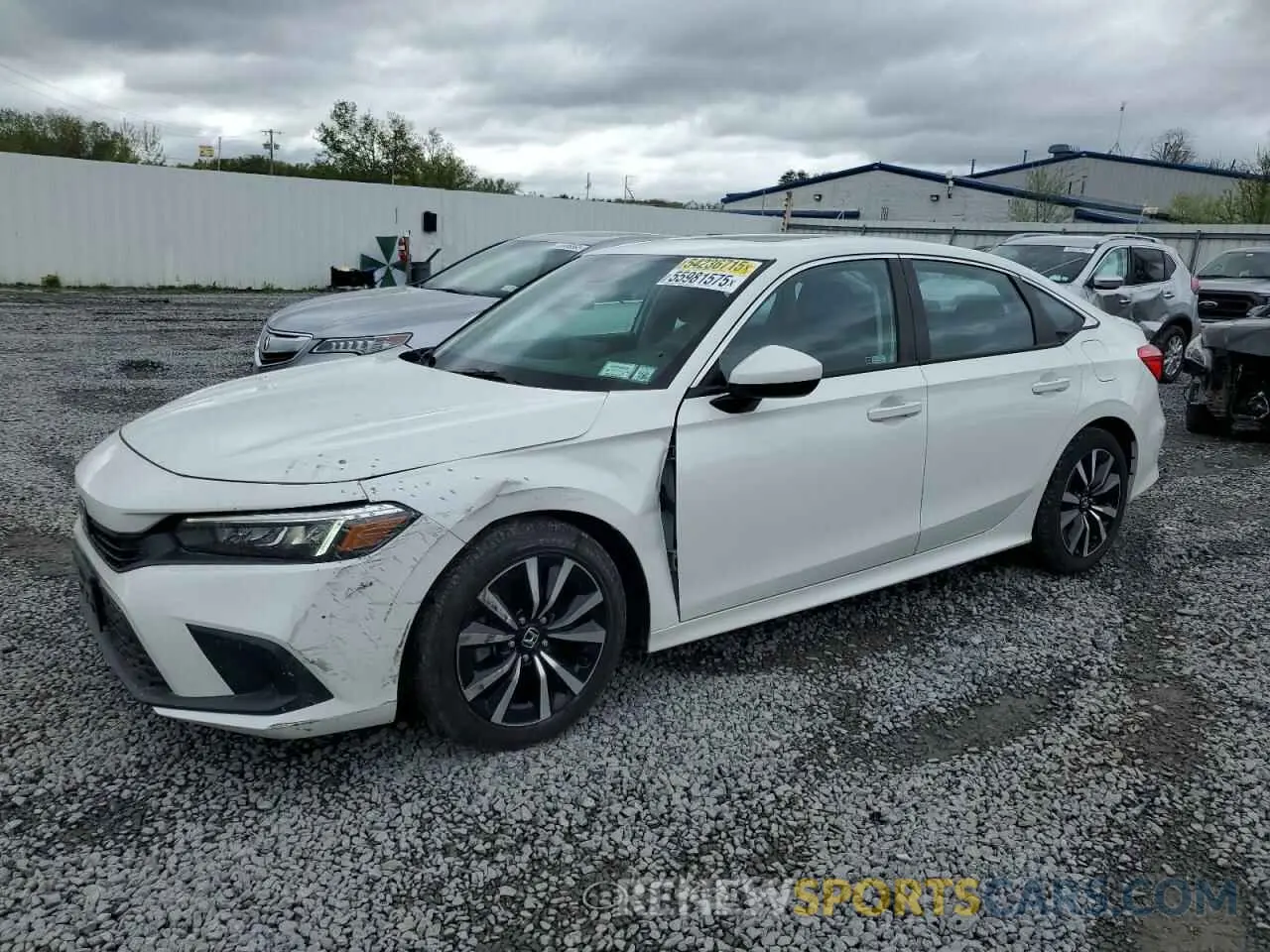 1 fotografías del automóvil dañado 2HGFE1F79PH309141 HONDA CIVIC 2023