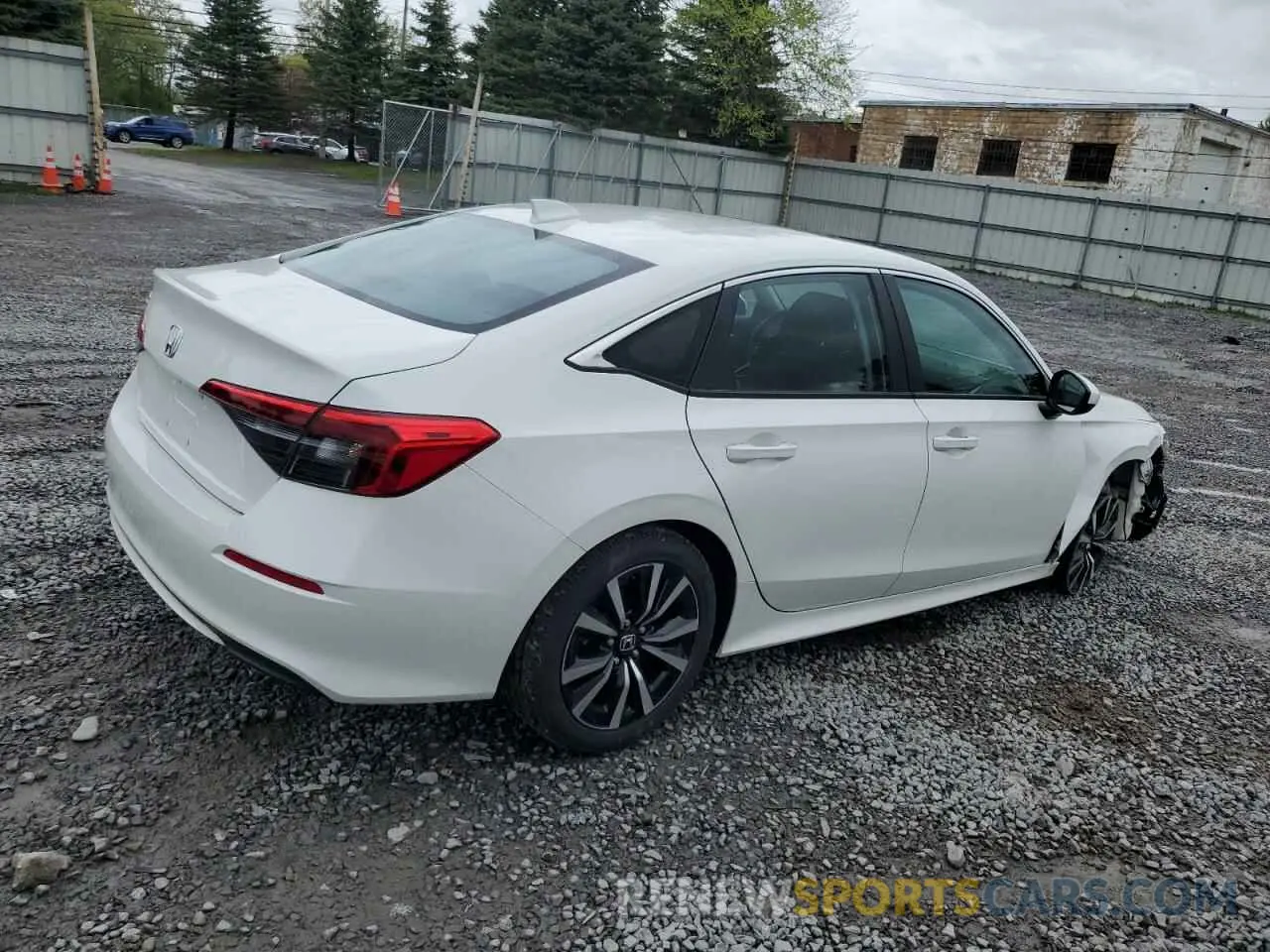3 fotografías del automóvil dañado 2HGFE1F79PH309141 HONDA CIVIC 2023