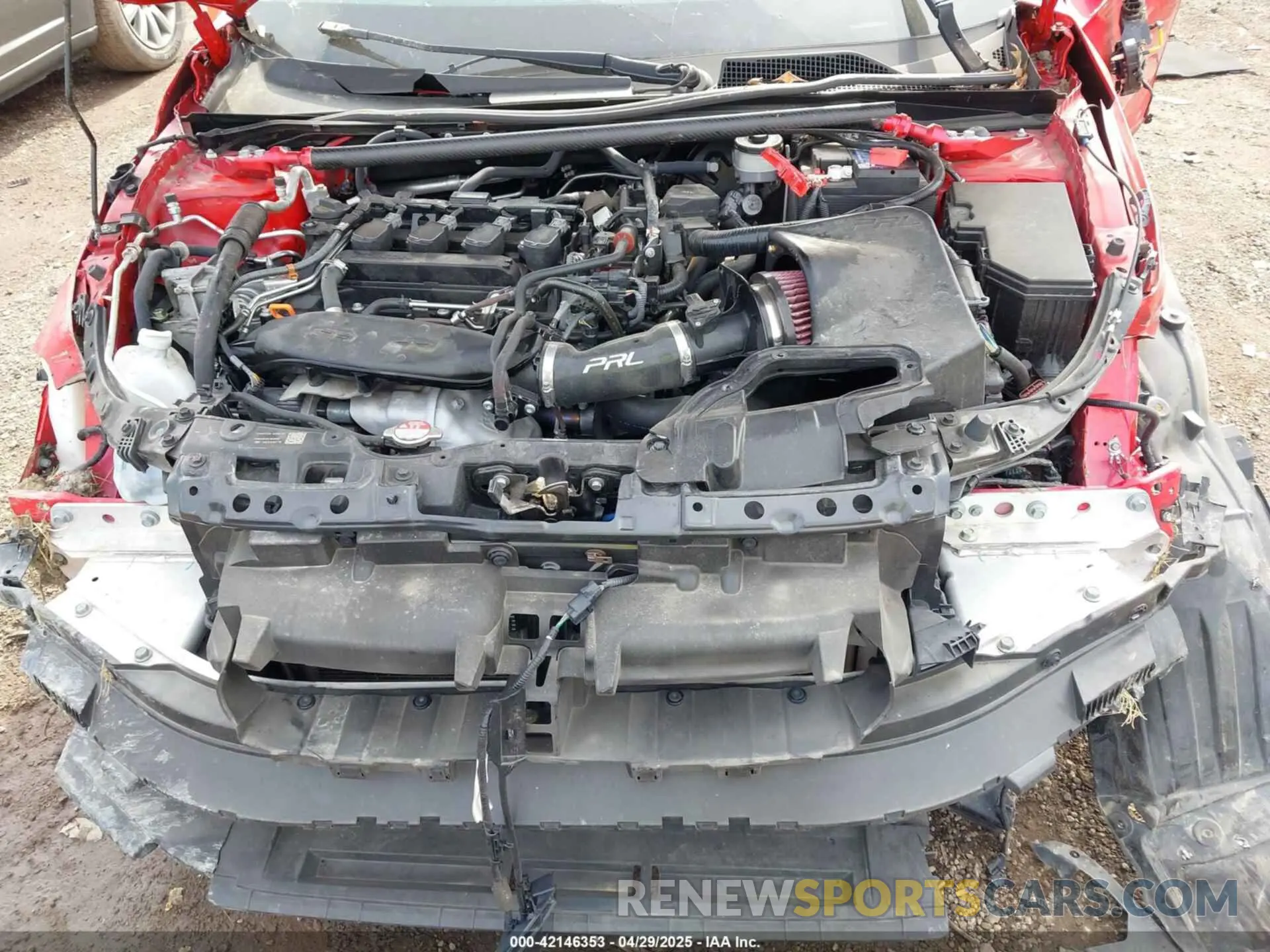 10 fotografías del automóvil dañado 2HGFE1F90PH309059 HONDA CIVIC 2023
