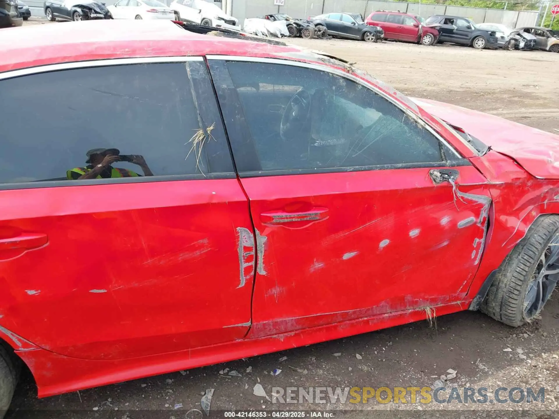 6 fotografías del automóvil dañado 2HGFE1F90PH309059 HONDA CIVIC 2023