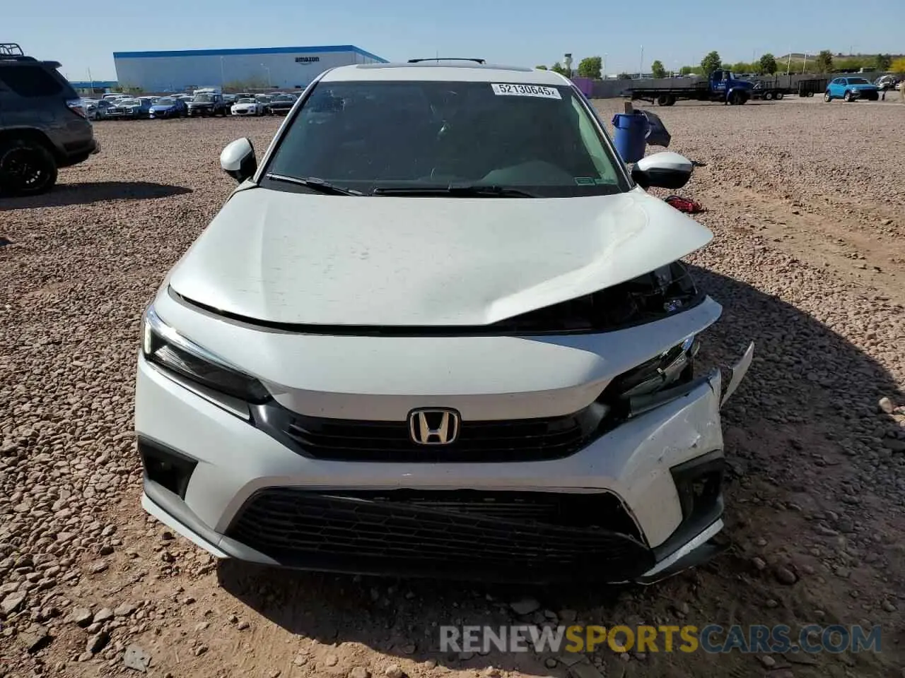5 fotografías del automóvil dañado 2HGFE1F90PH321292 HONDA CIVIC 2023