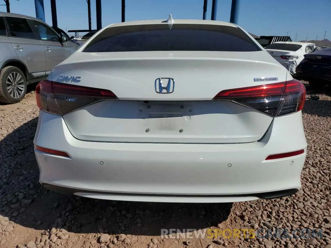 6 fotografías del automóvil dañado 2HGFE1F90PH321292 HONDA CIVIC 2023