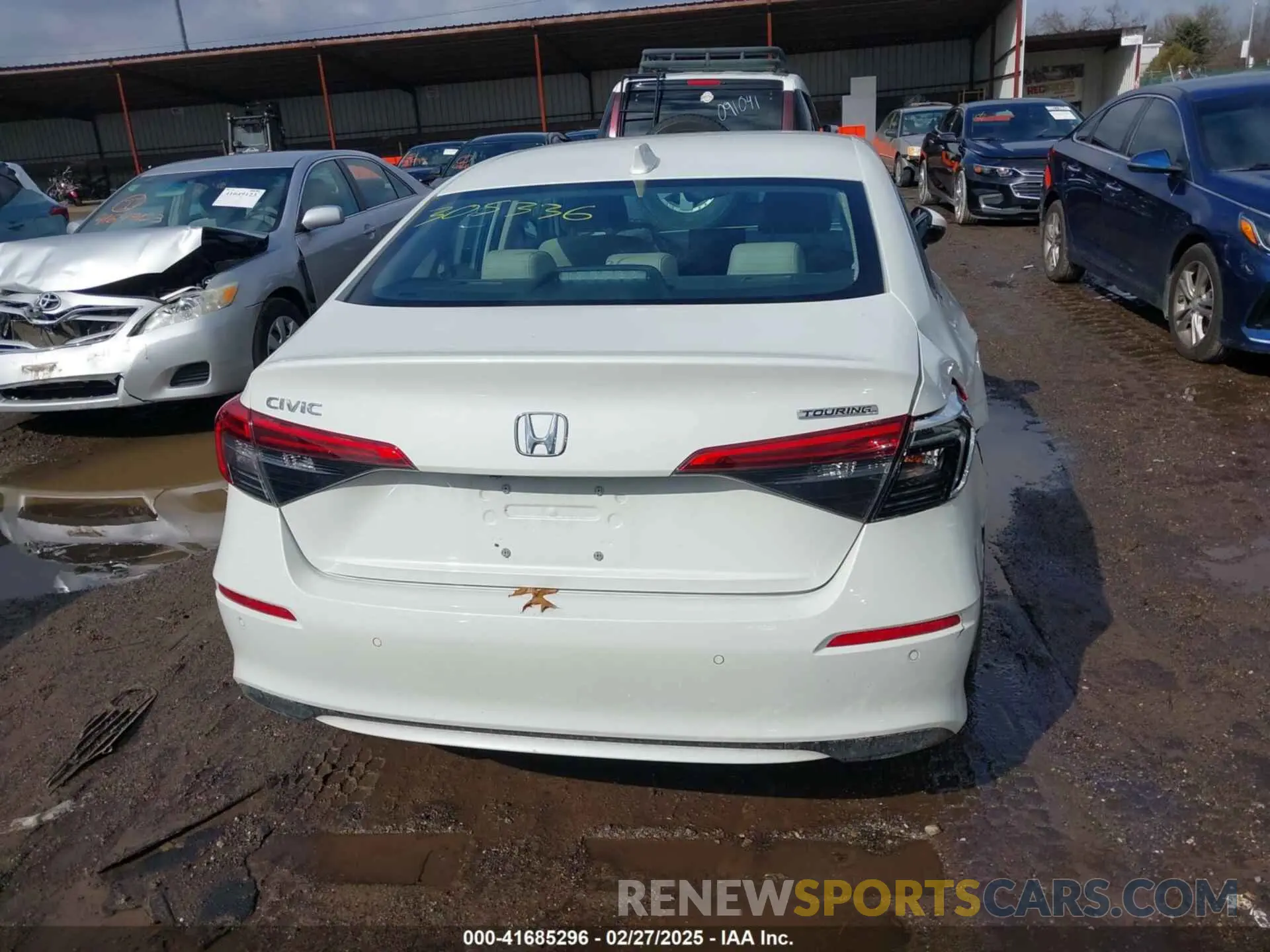15 fotografías del automóvil dañado 2HGFE1F92PH305336 HONDA CIVIC 2023