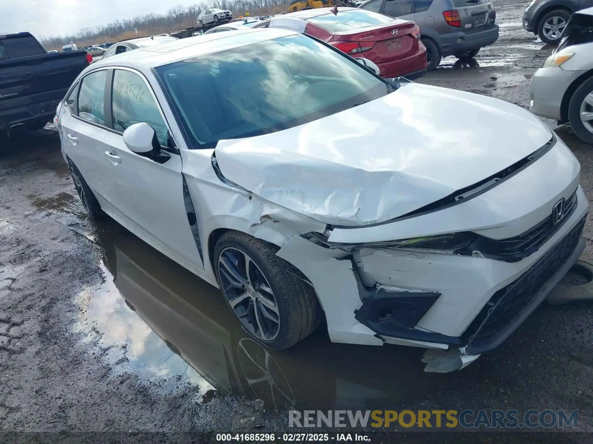 6 fotografías del automóvil dañado 2HGFE1F92PH305336 HONDA CIVIC 2023