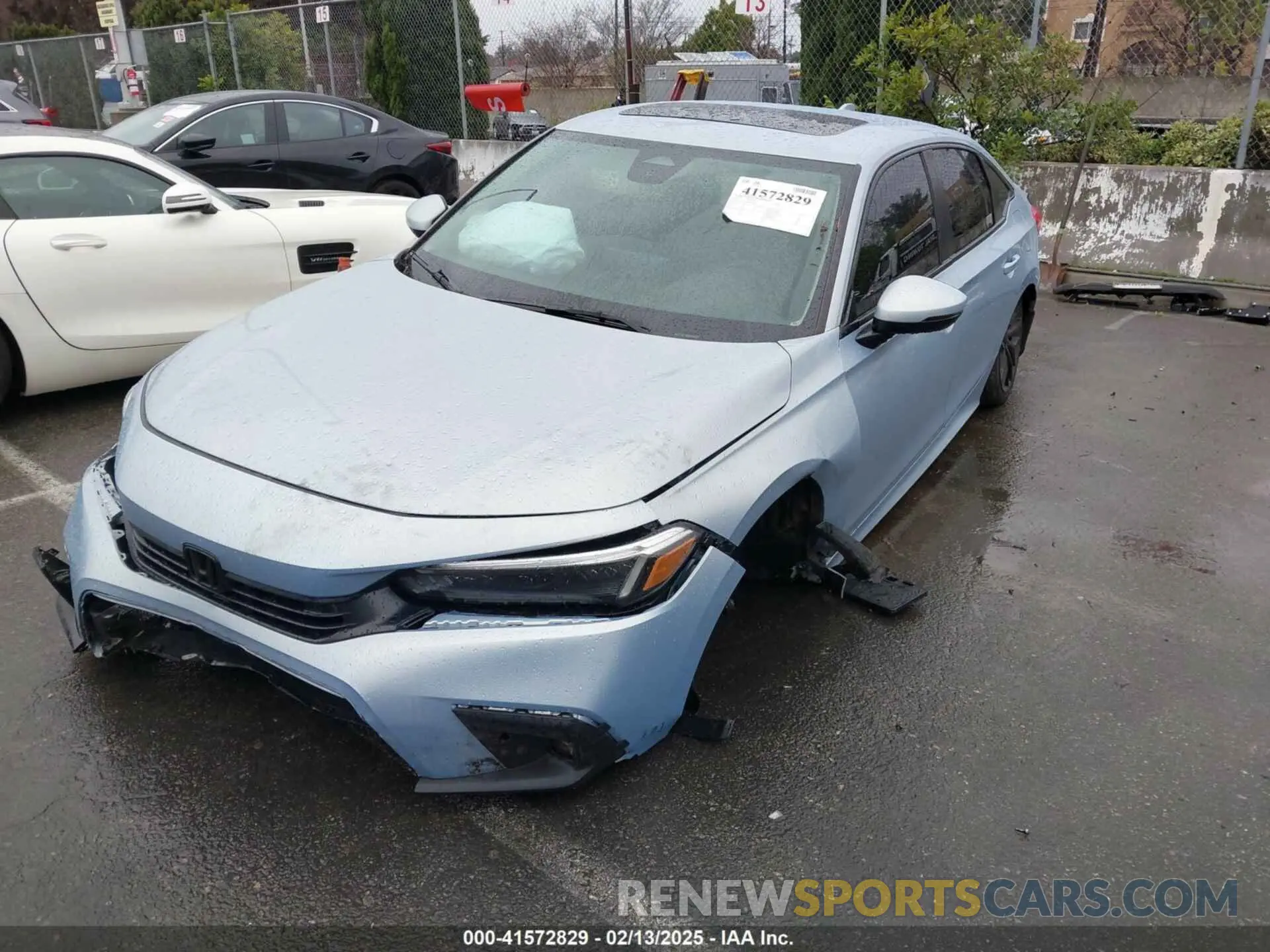 2 fotografías del automóvil dañado 2HGFE1F92PH307409 HONDA CIVIC 2023