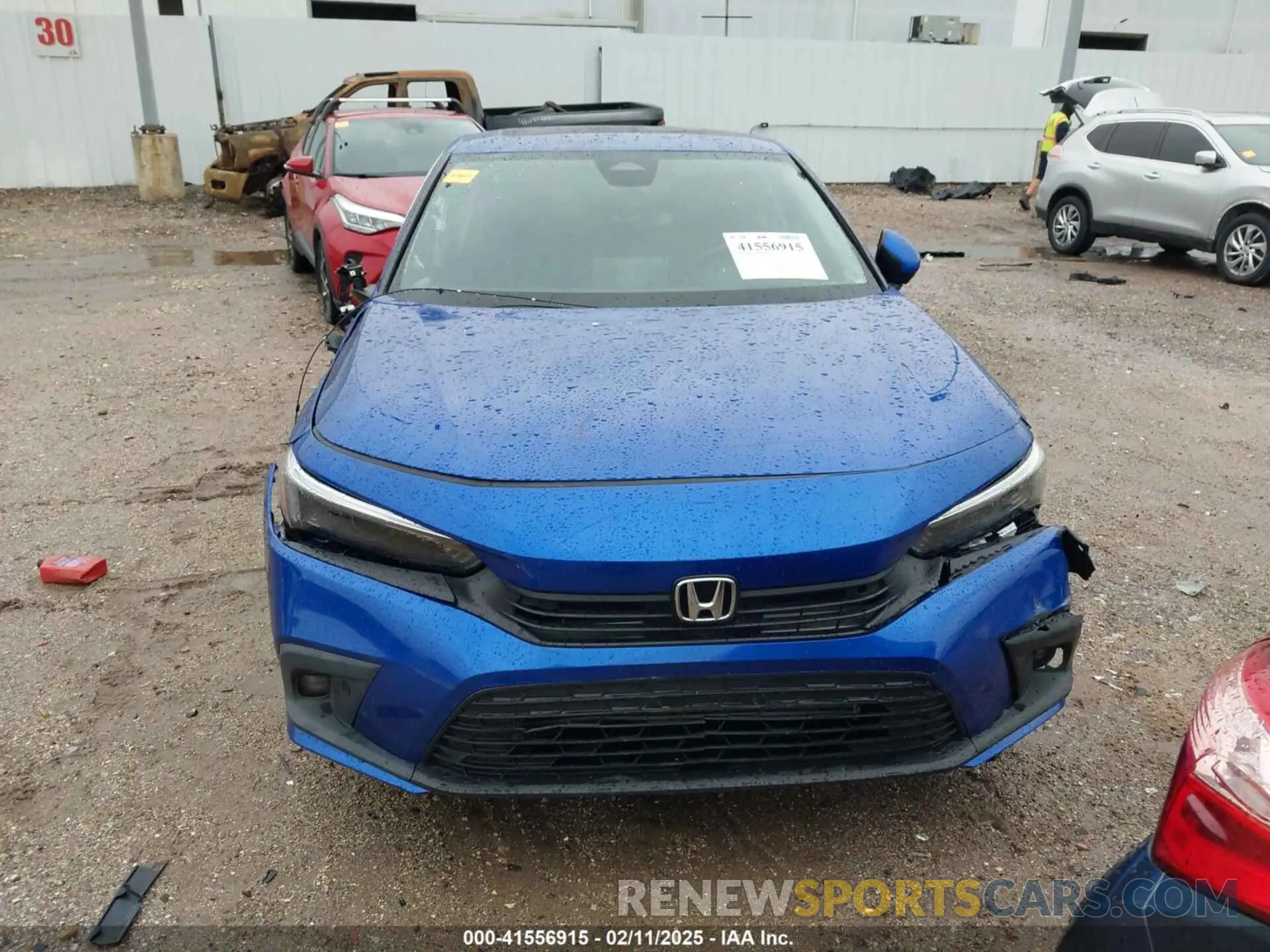 13 fotografías del automóvil dañado 2HGFE1F92PH317695 HONDA CIVIC 2023