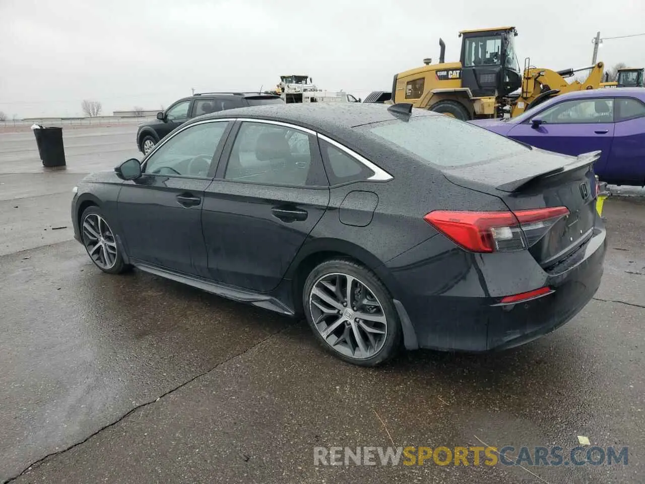 2 fotografías del automóvil dañado 2HGFE1F93PH309072 HONDA CIVIC 2023