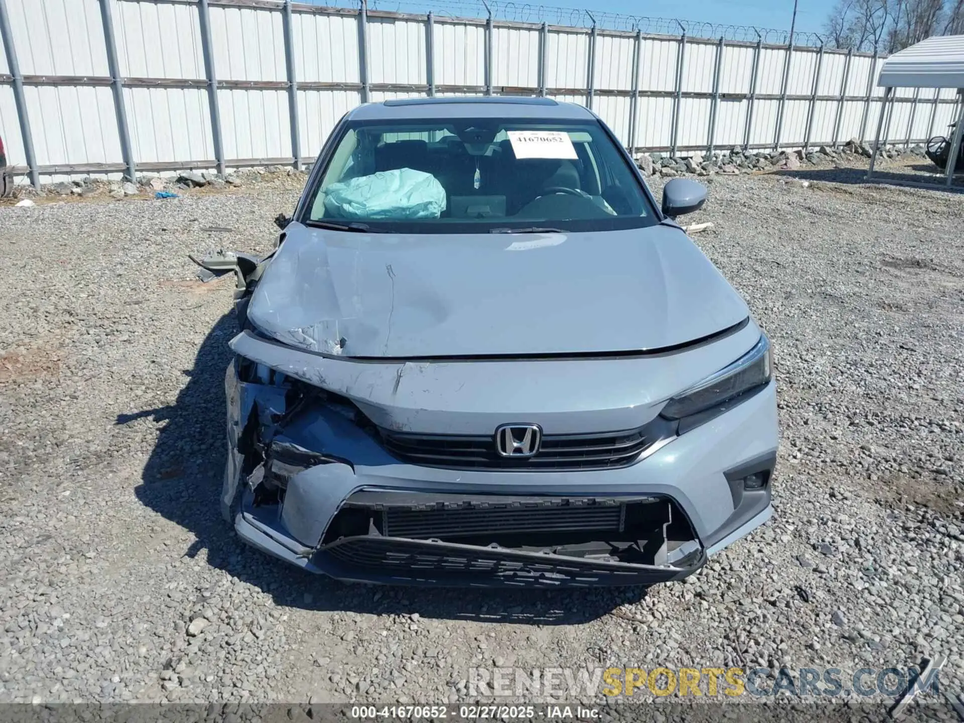 12 fotografías del automóvil dañado 2HGFE1F94PH308397 HONDA CIVIC 2023