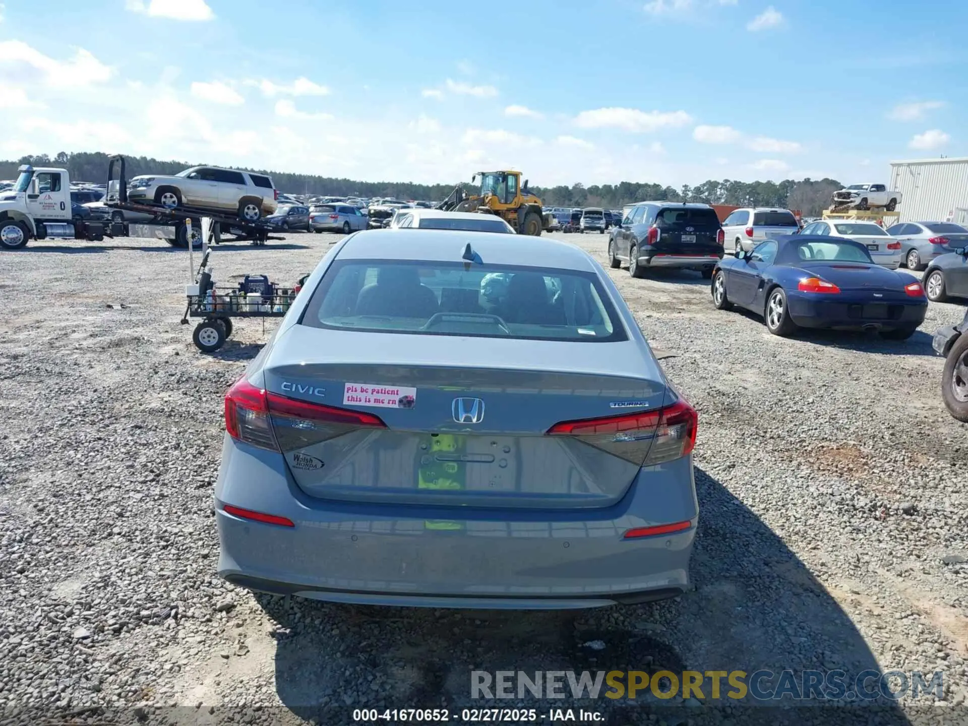 16 fotografías del automóvil dañado 2HGFE1F94PH308397 HONDA CIVIC 2023