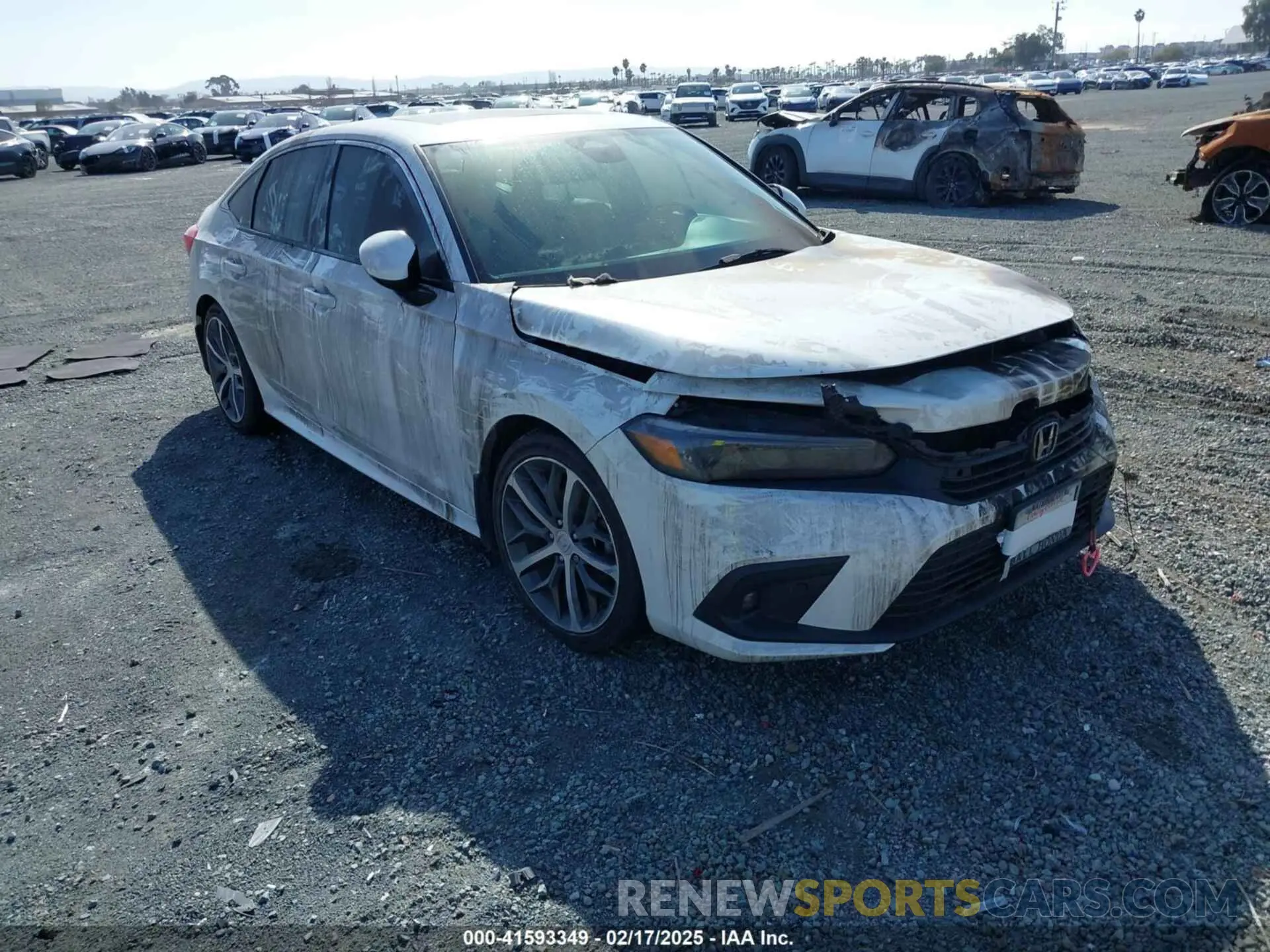 1 fotografías del automóvil dañado 2HGFE1F95PH308070 HONDA CIVIC 2023